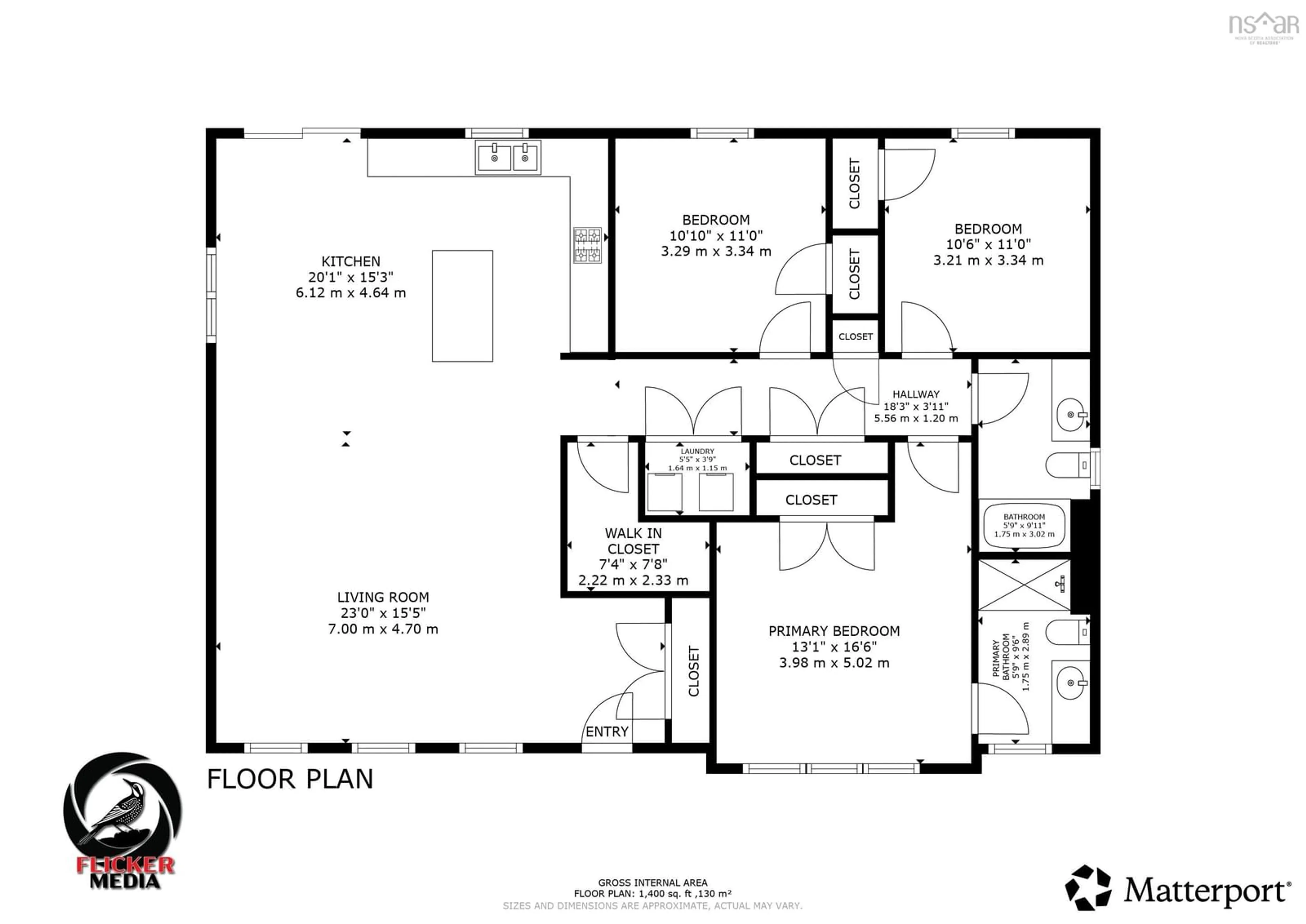Floor plan for 10546 Highway 7 Hwy, Oyster Pond Nova Scotia B0J 2L0
