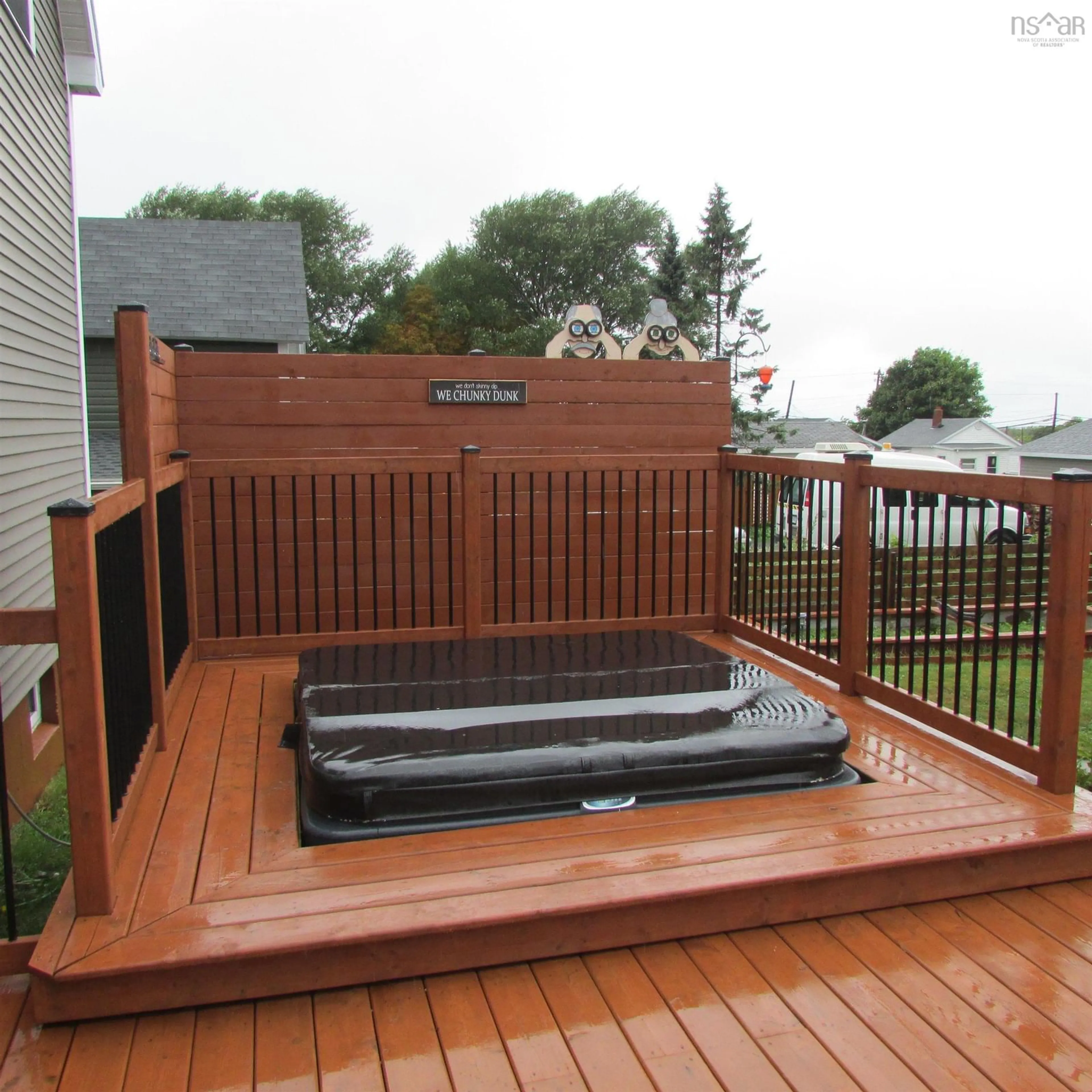 Patio, water/lake/river/ocean view for 5 Pero St, Sydney Mines Nova Scotia B1V 2W6