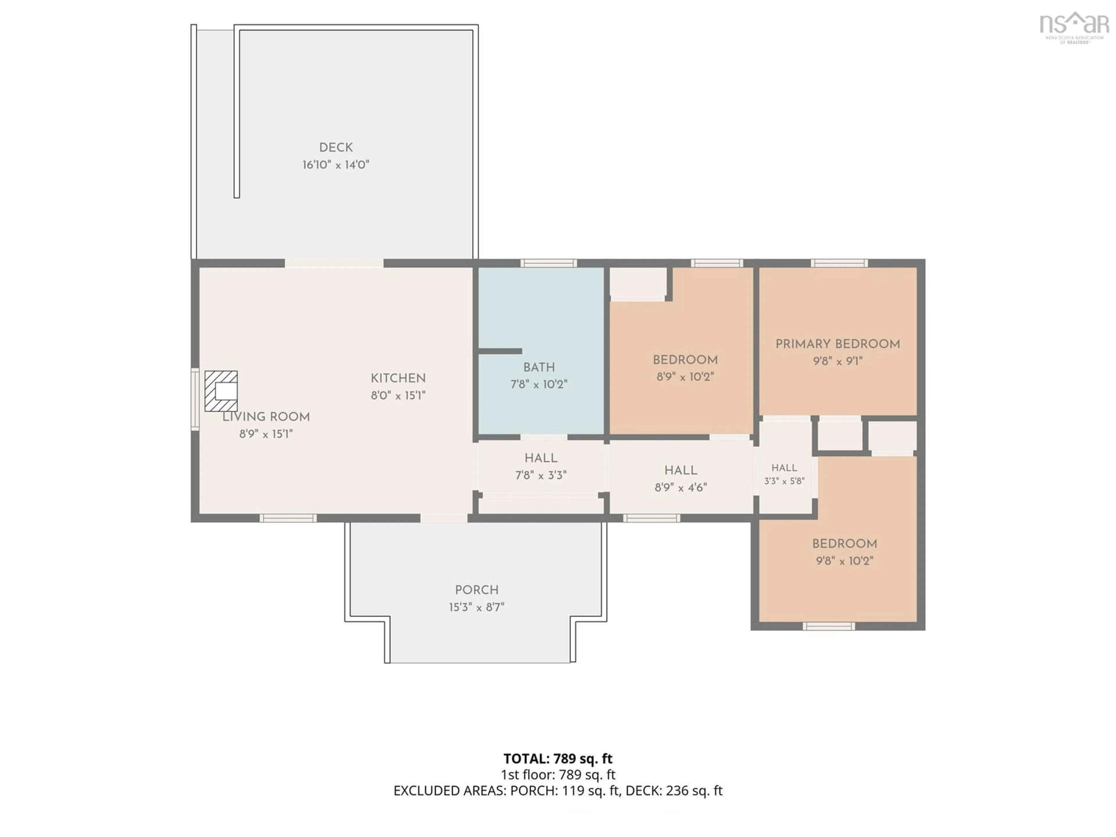 Floor plan for 47 Island Branch Rd, East Dalhousie Nova Scotia B0R 1H0