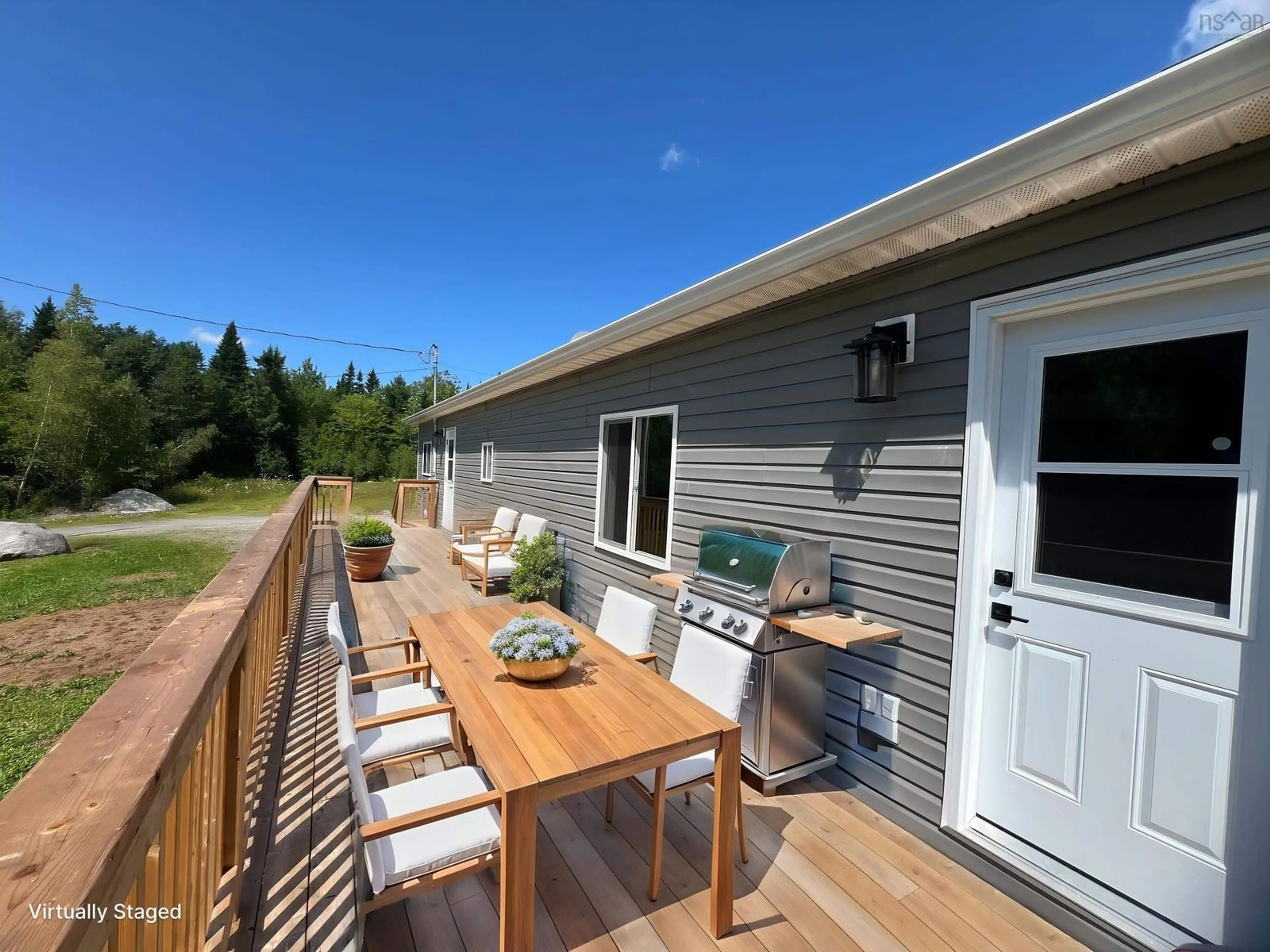 Patio, unknown for 592 Highway 14, Upper Vaughan Nova Scotia B0N 2T0