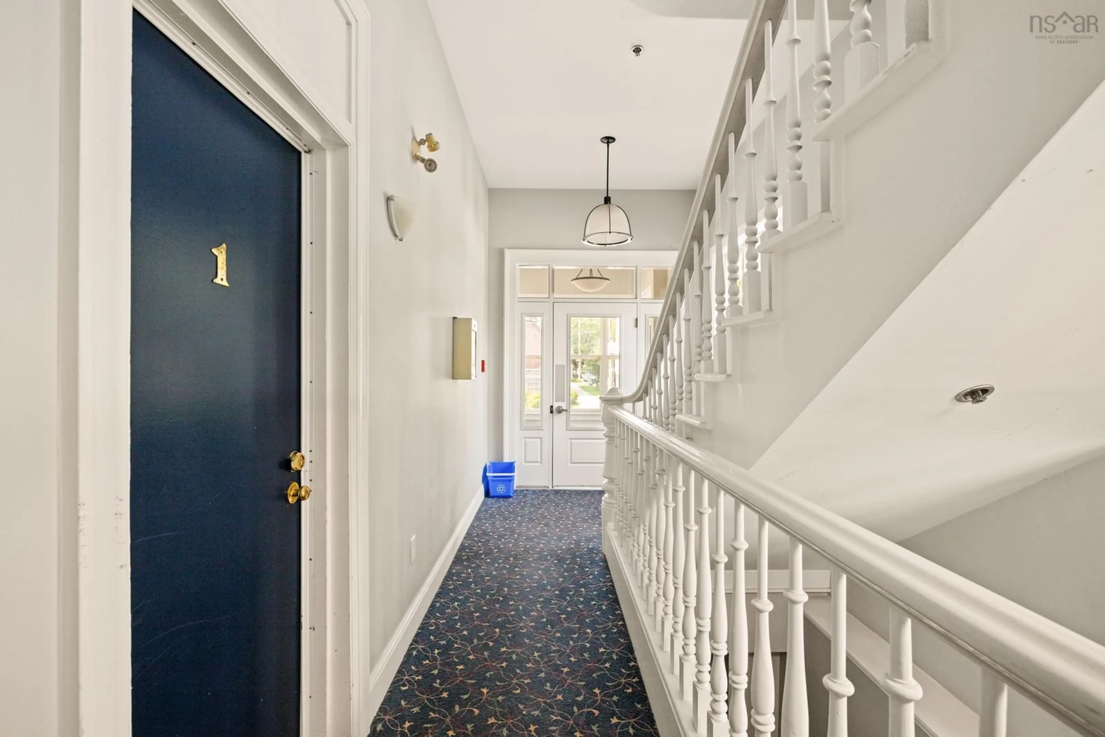 Indoor foyer for 1069 South Park St #1, Halifax Nova Scotia B3H 2W5