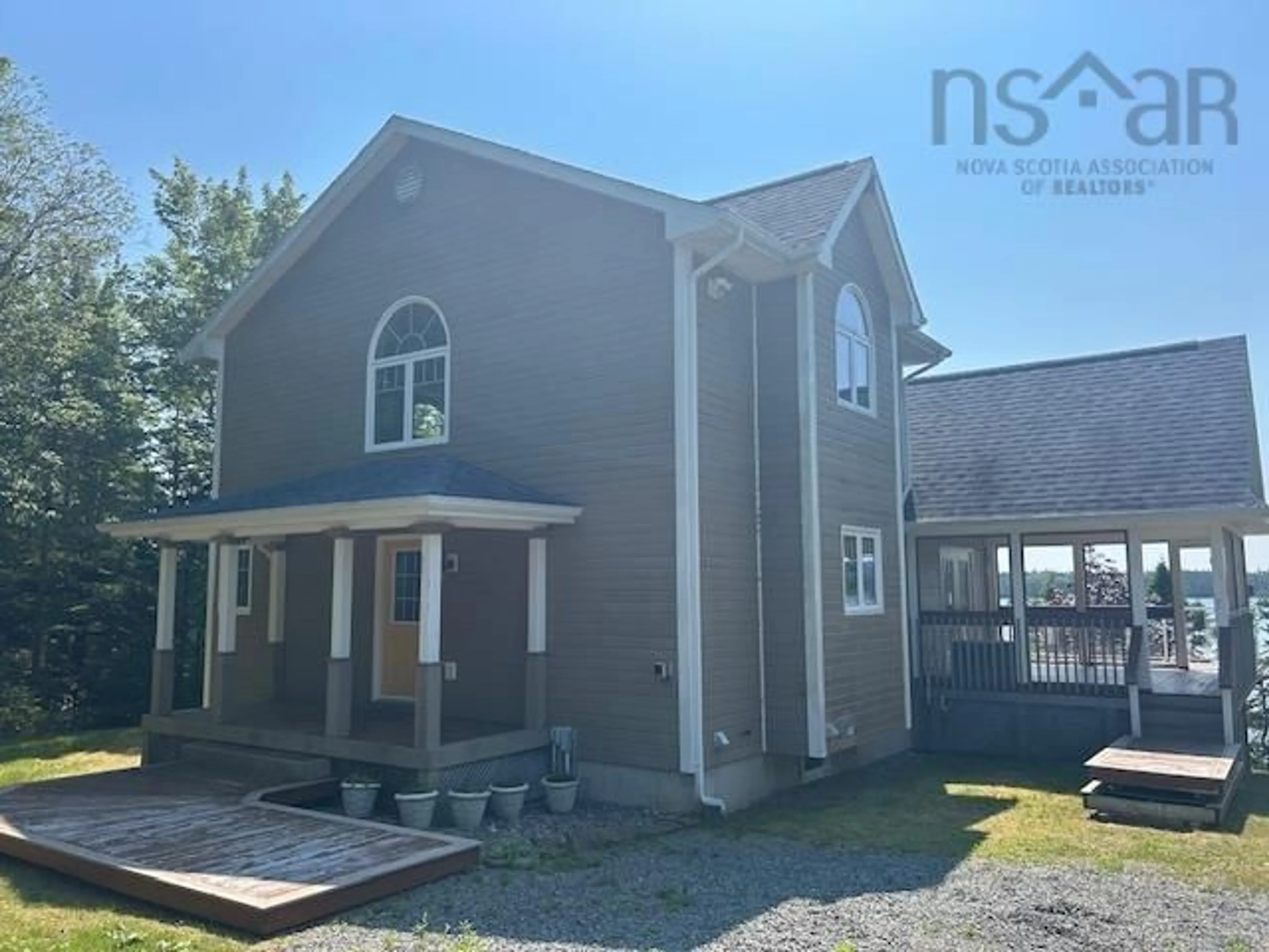 Home with vinyl exterior material, building for 410 Maple Dr, Cape George Estates Nova Scotia B0E 3B0