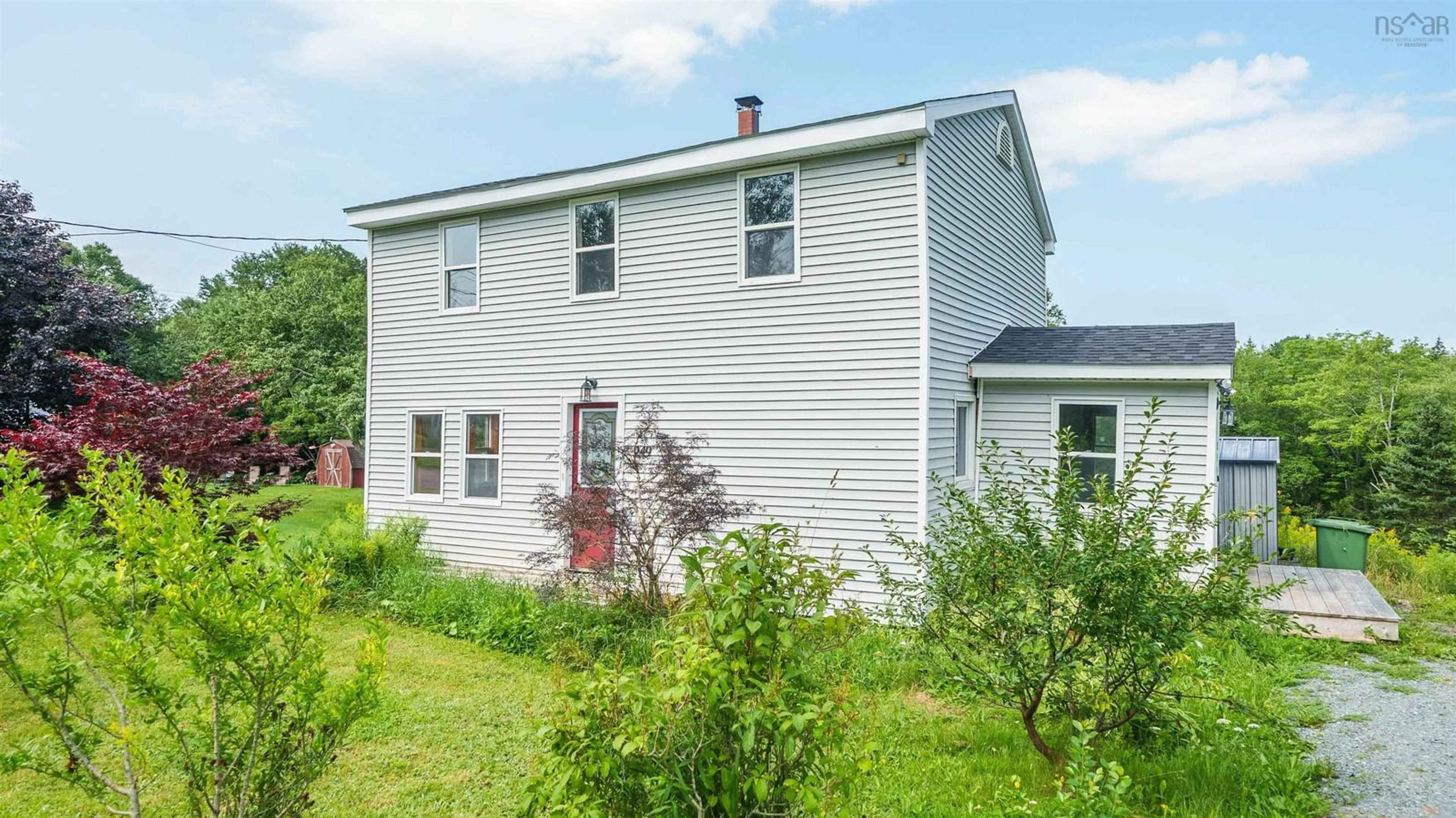 Home with vinyl exterior material, building for 249 Pine Hill Dr, Gaetz Brook Nova Scotia B0J 2L0