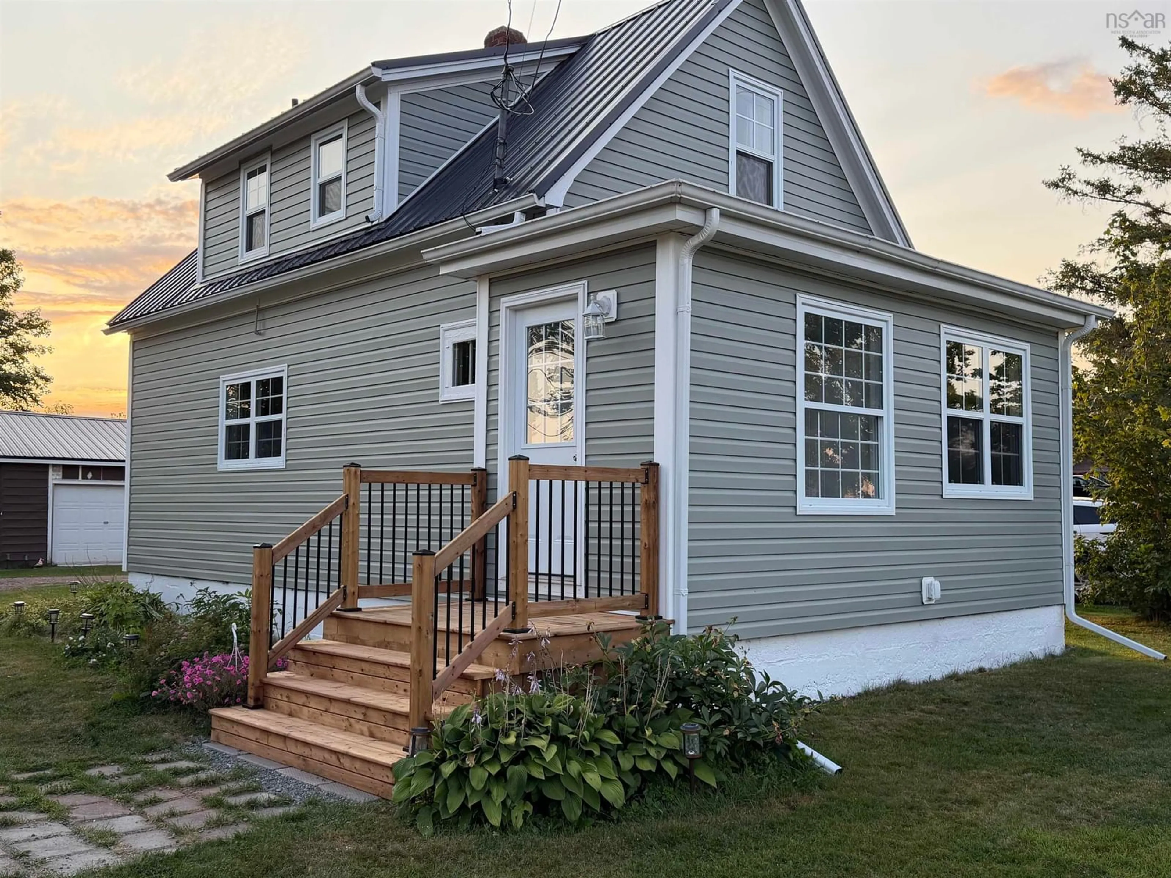 Home with vinyl exterior material, street for 61 Upper Debert River Rd, Debert Nova Scotia B0M 1G0