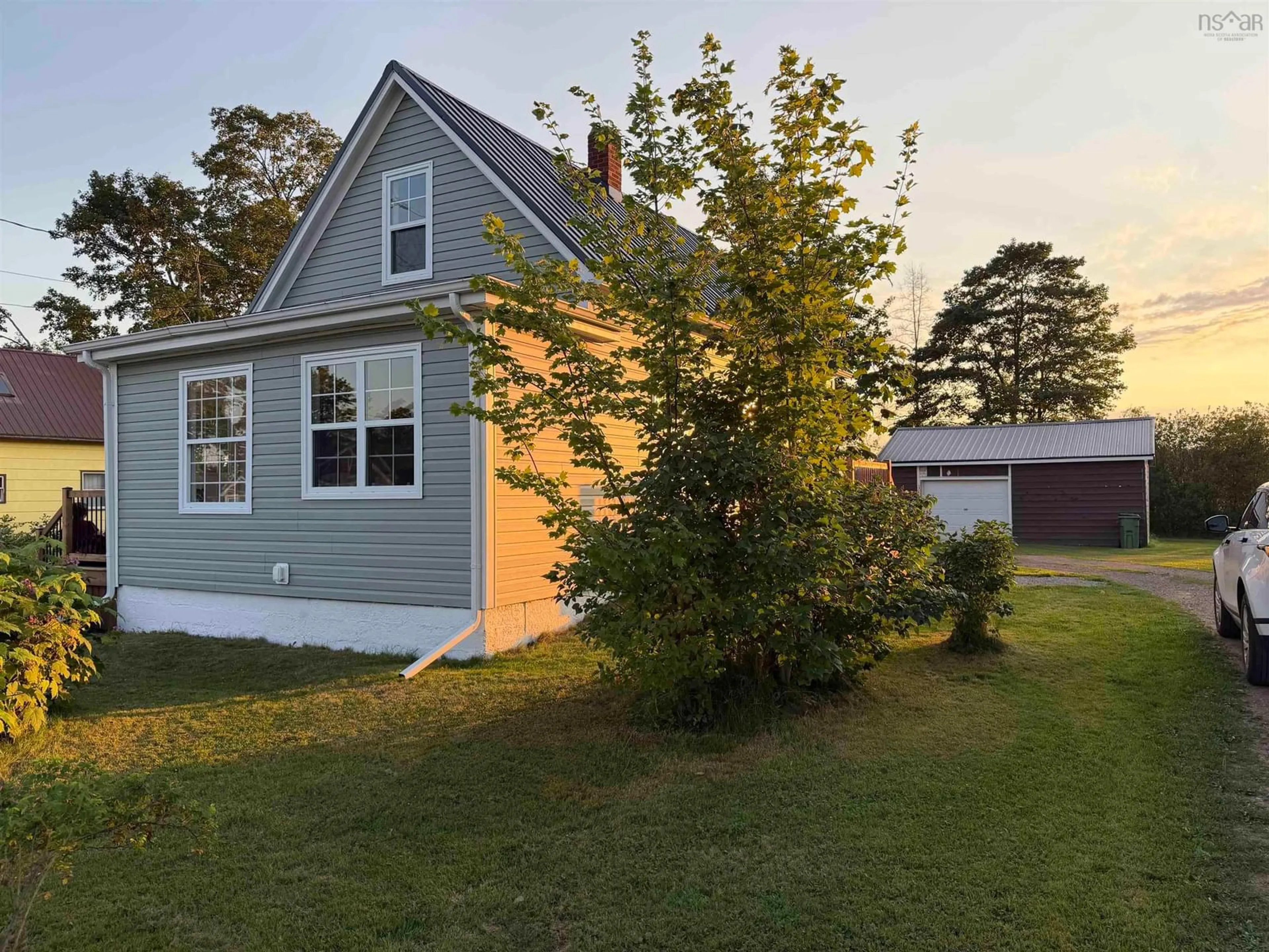 A pic from outside/outdoor area/front of a property/back of a property/a pic from drone, street for 61 Upper Debert River Rd, Debert Nova Scotia B0M 1G0
