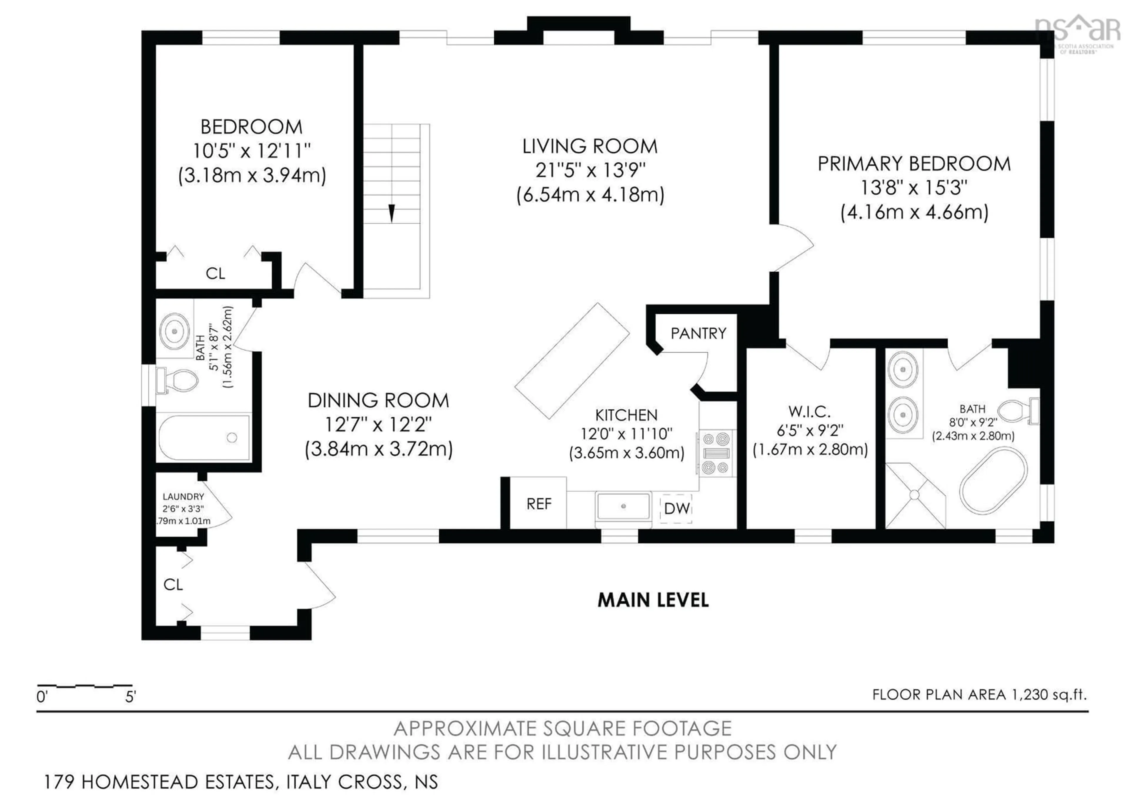 Floor plan for 179 Homestead Estates Dr, Italy Cross Nova Scotia B4V 0S4