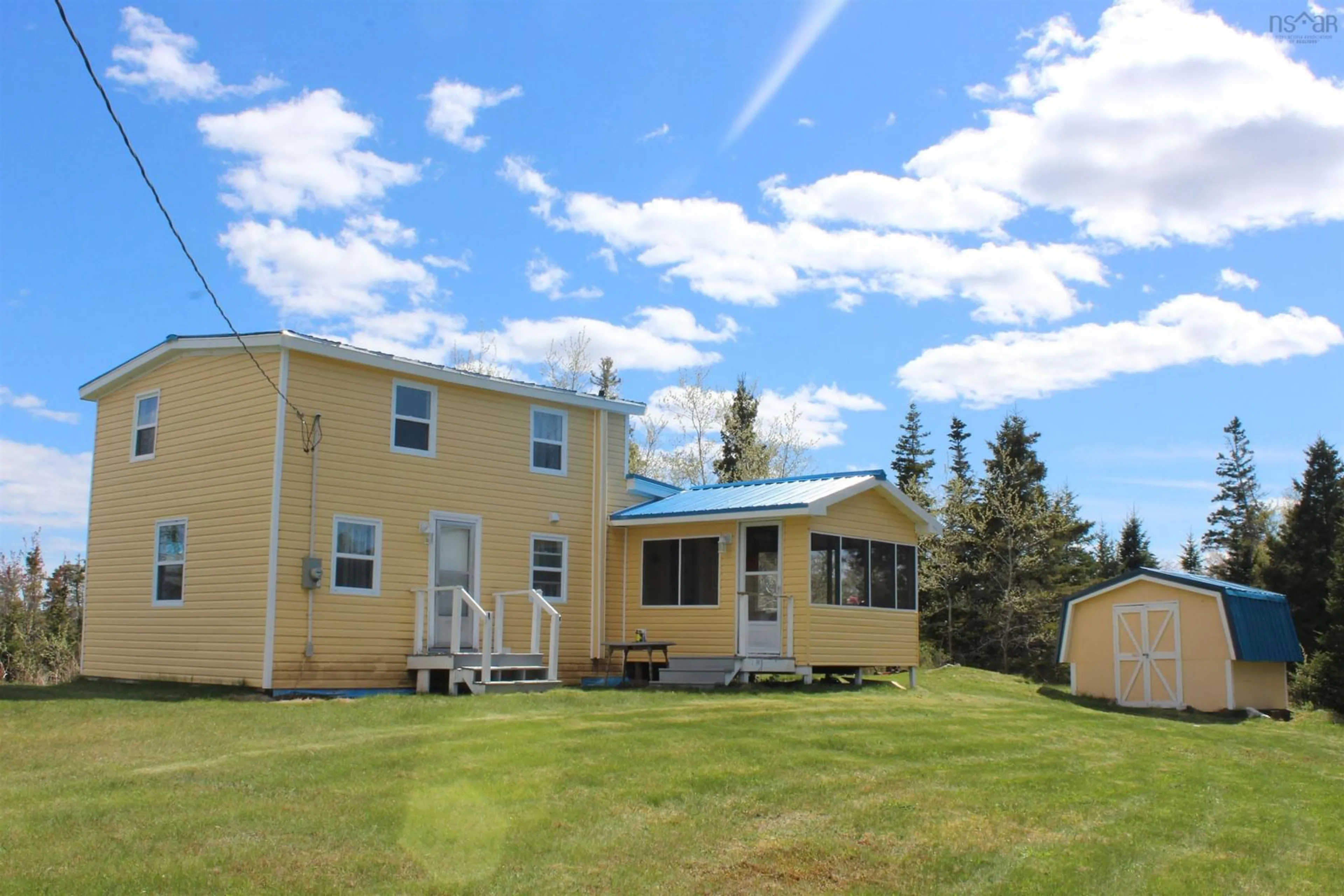 A pic from outside/outdoor area/front of a property/back of a property/a pic from drone, unknown for 1933 West Ship Harbour Rd, Debaies Cove Nova Scotia B0J 2L0