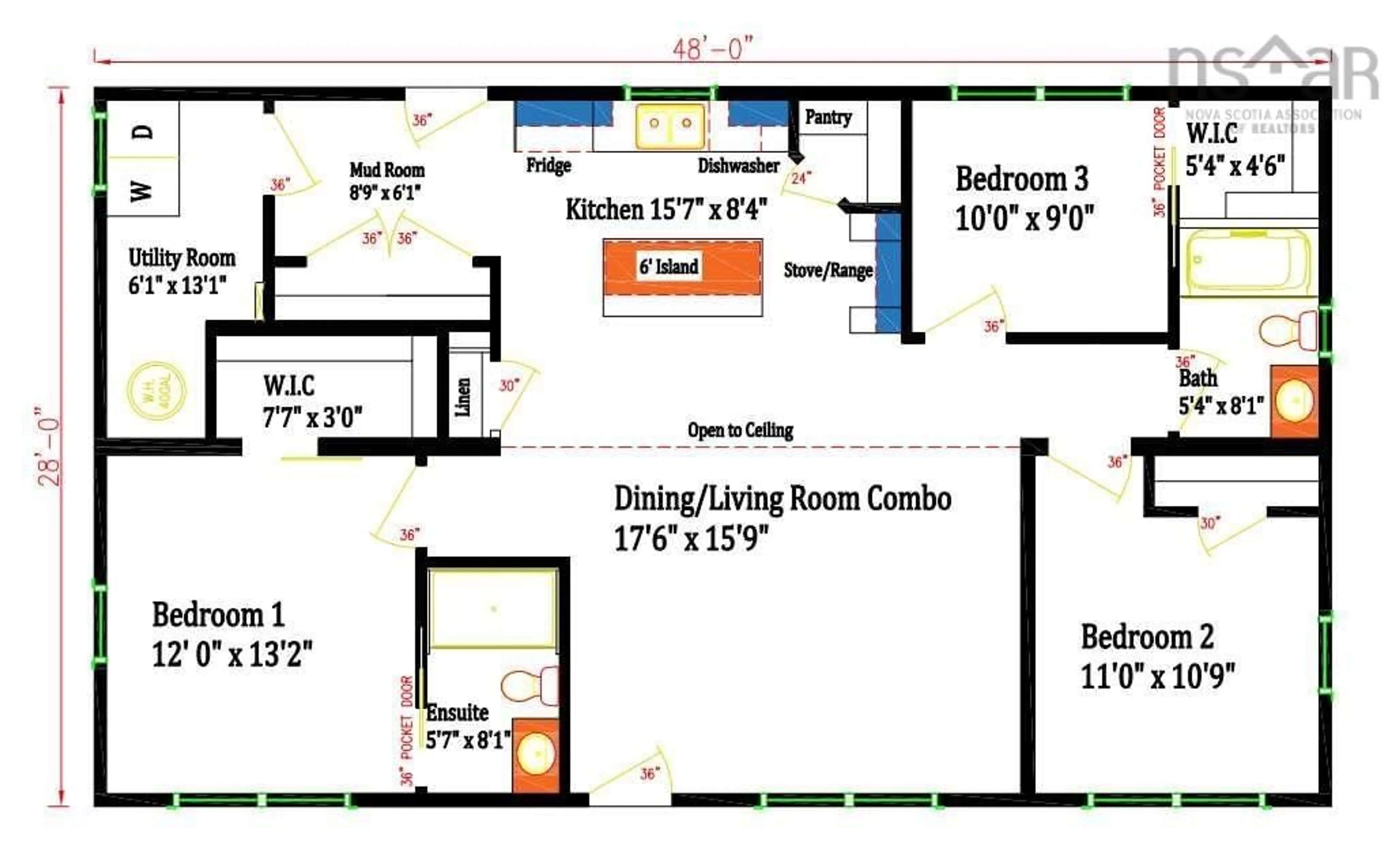 Floor plan for Lot 24 Crouse Settlement Rd, Italy Cross Nova Scotia B4V 0P6