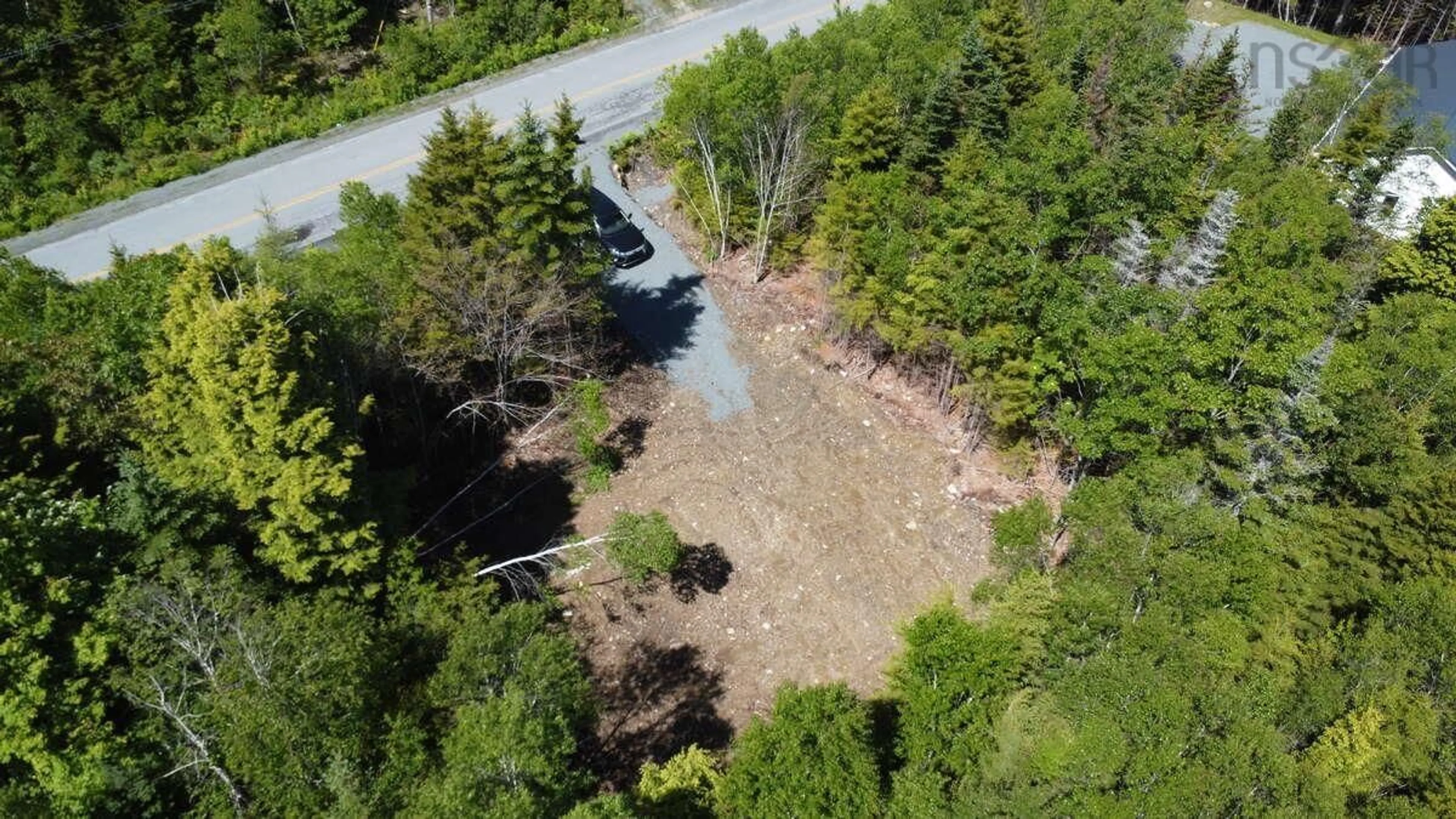 A pic from outside/outdoor area/front of a property/back of a property/a pic from drone, forest/trees view for Lot 24 Crouse Settlement Rd, Italy Cross Nova Scotia B4V 0P6
