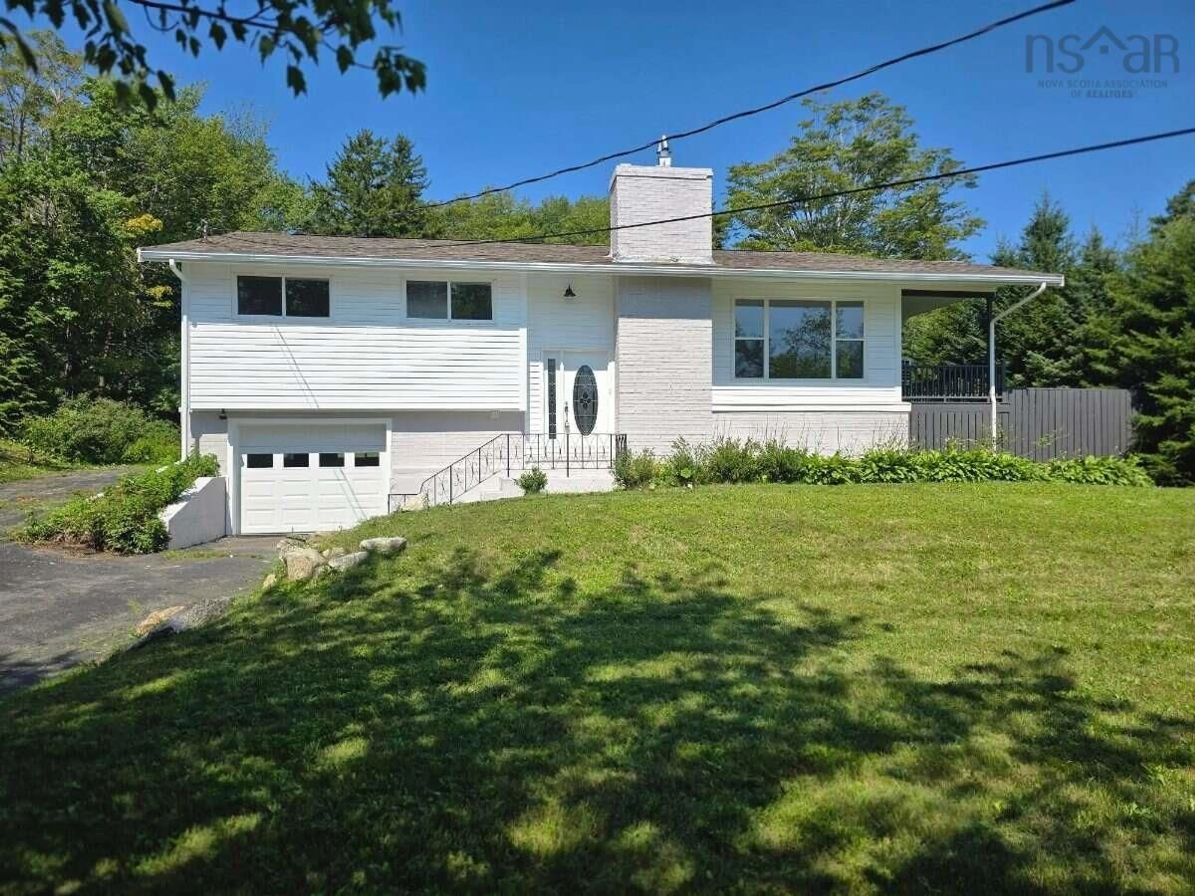 Home with vinyl exterior material, street for 61 Chalamont Dr, Hammonds Plains Nova Scotia B3Z 1H8