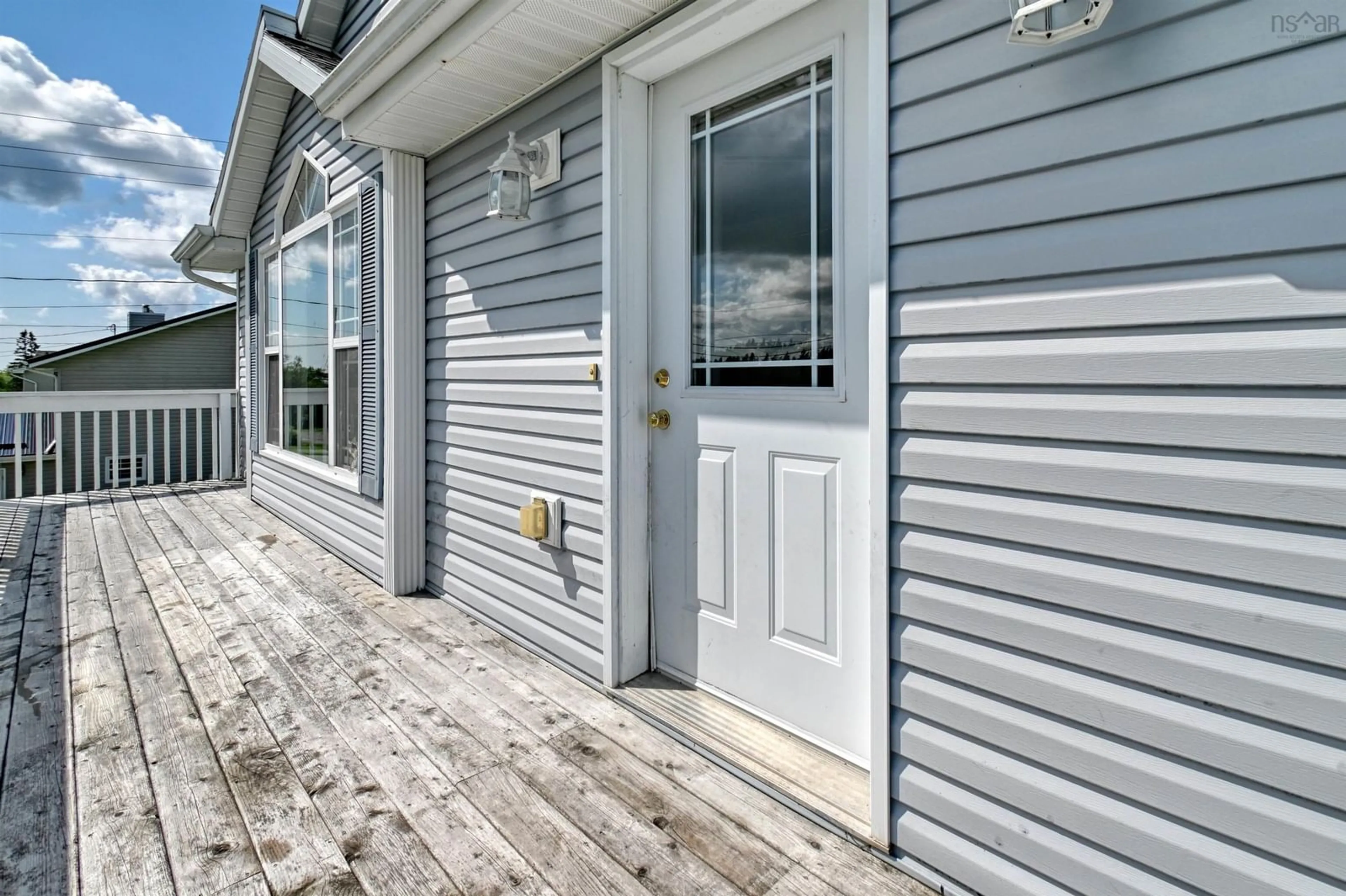 Home with vinyl exterior material, street for 33 Matway Dr, St. Peter's Nova Scotia B0E 3B0