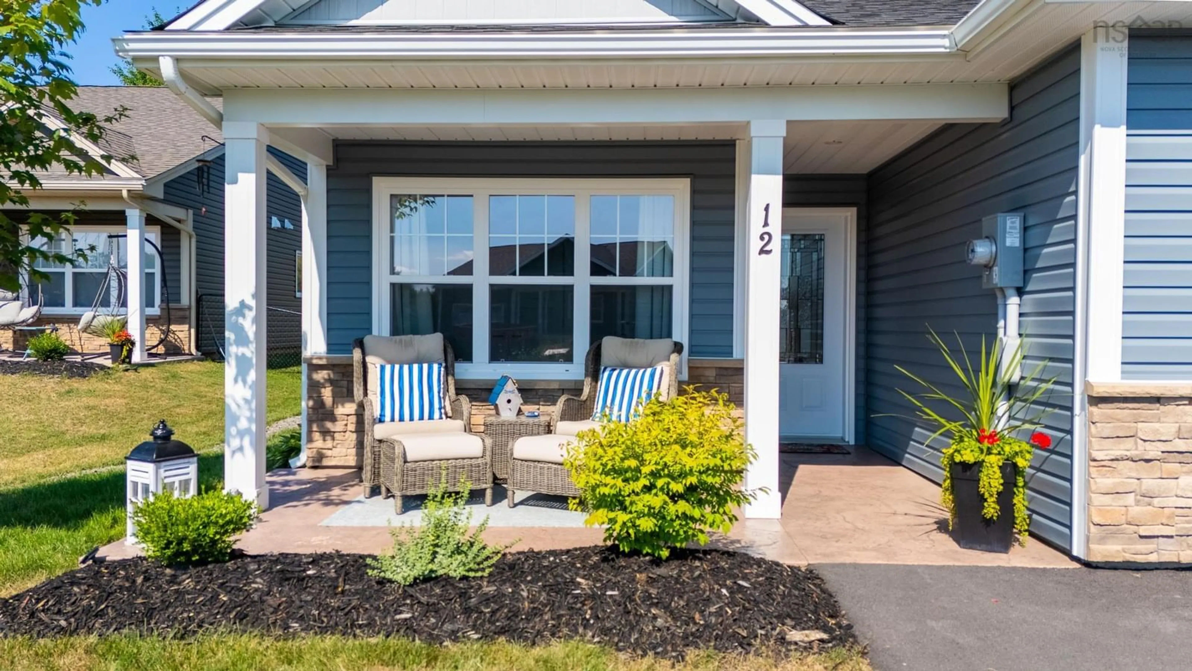 Home with vinyl exterior material, street for 12 Goldenrod Court, Falmouth Nova Scotia B0P 1P0