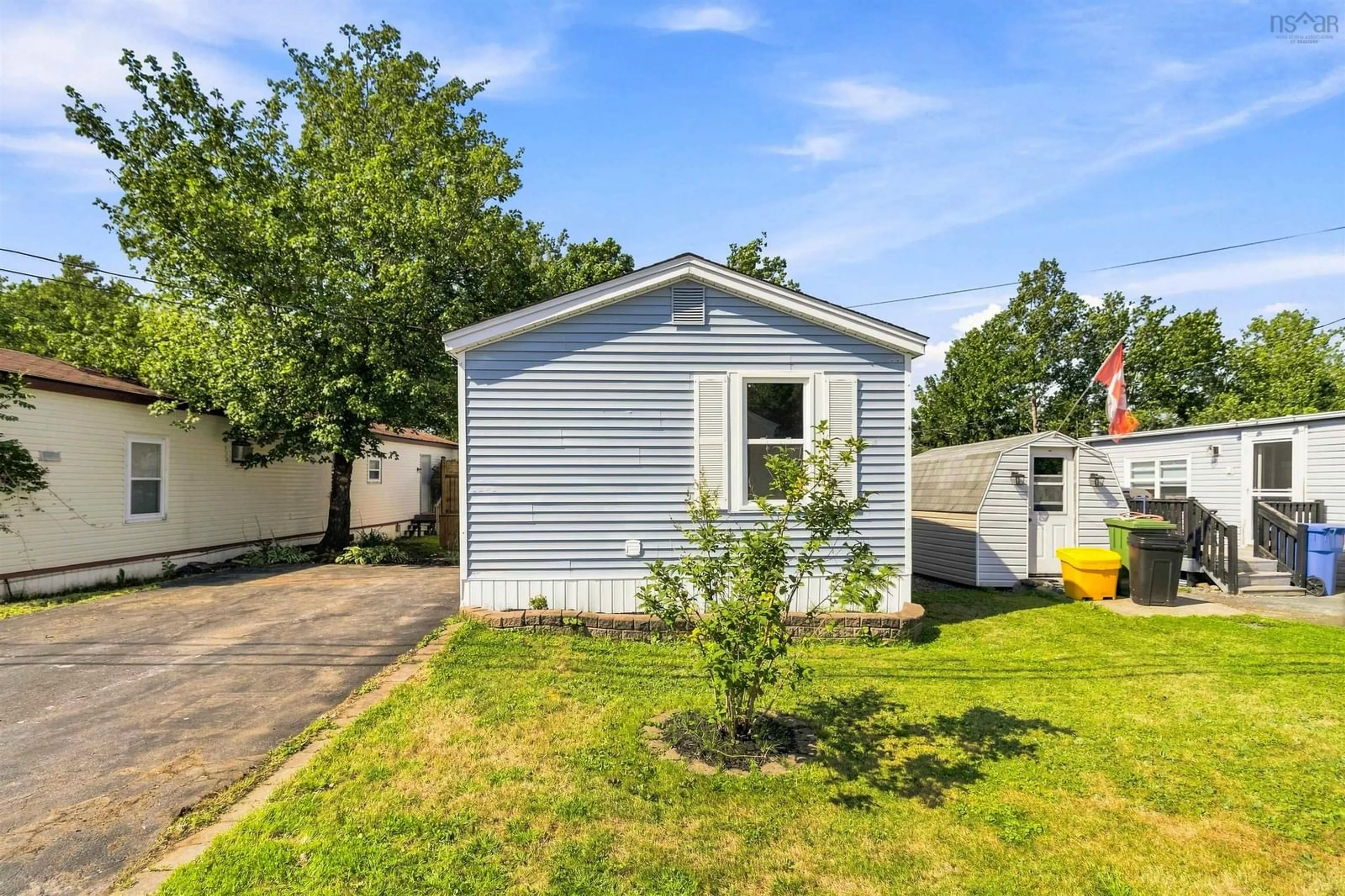 Home with vinyl exterior material, street for 175 Hilltop Dr, Lower Sackville Nova Scotia B4C 2P6