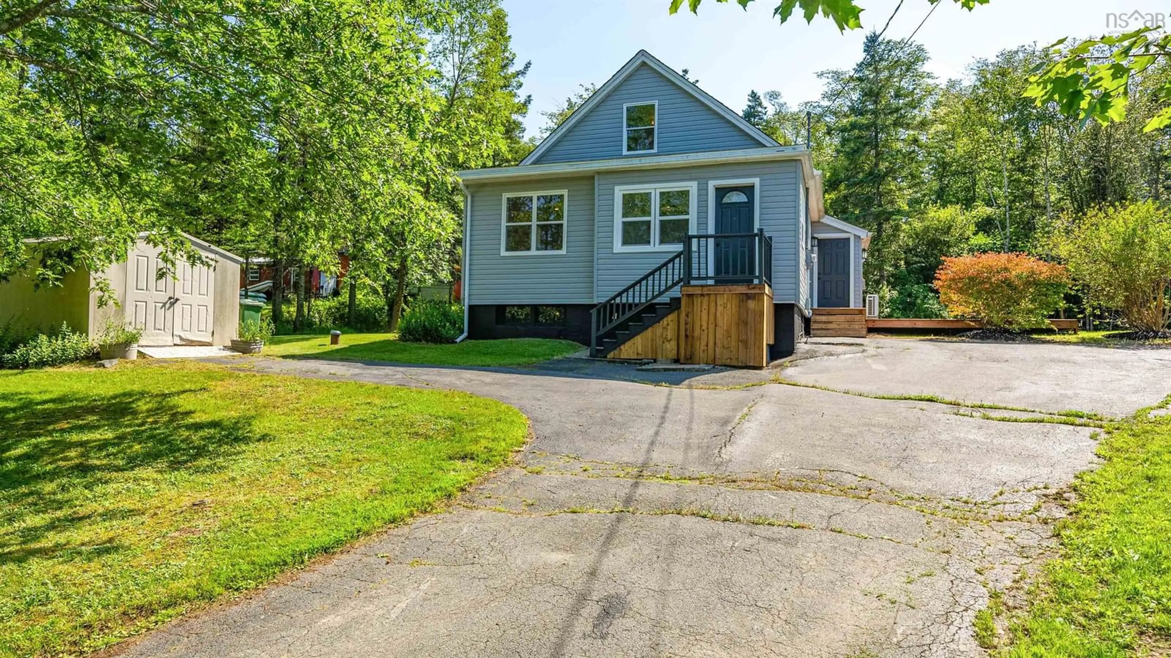 Home with vinyl exterior material, street for 379 Bissett Rd, Cole Harbour Nova Scotia B2V 2T2