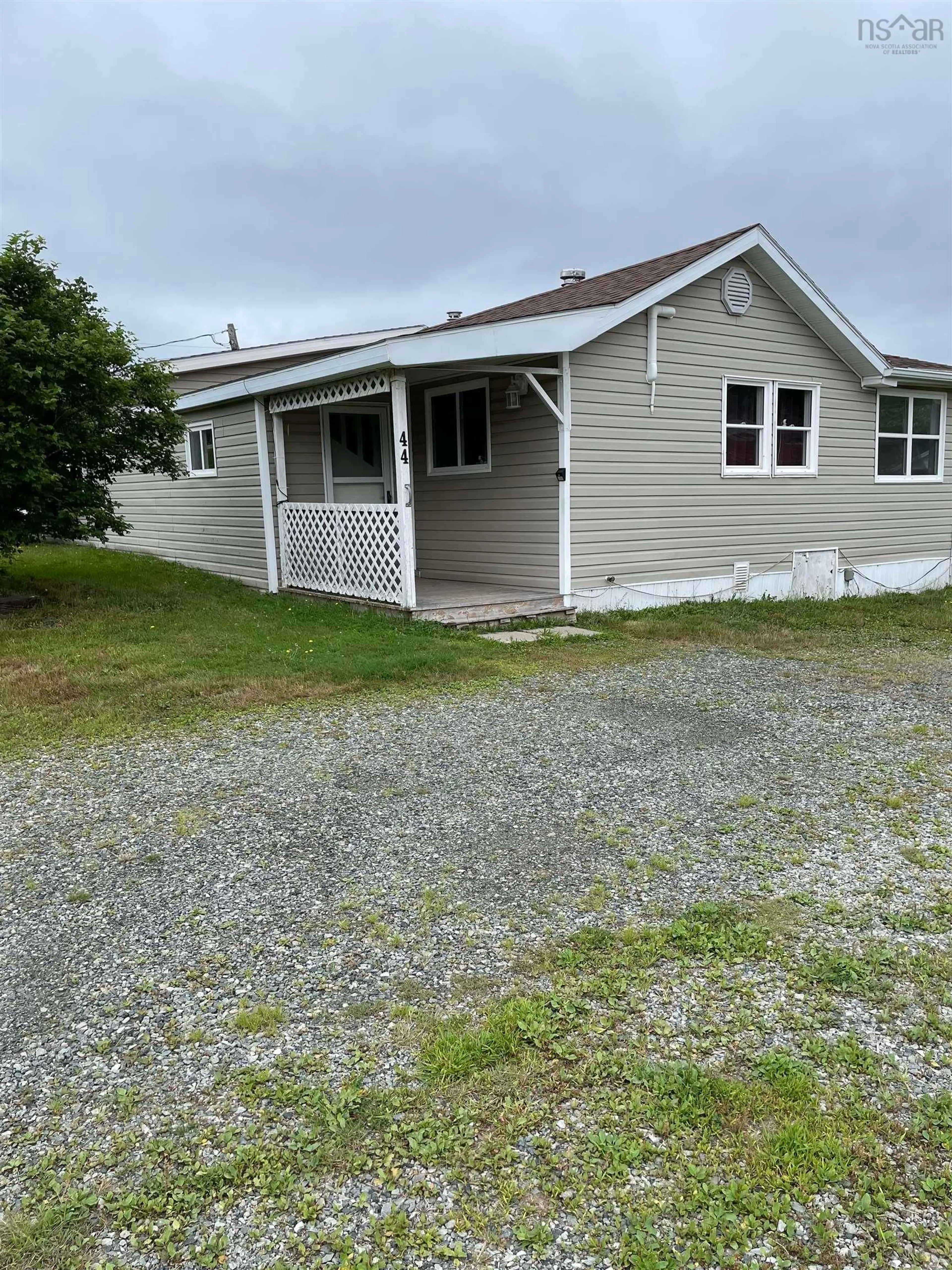 A pic from outside/outdoor area/front of a property/back of a property/a pic from drone, building for 44 Melong Rd, West Havre Boucher Nova Scotia B0H 1P0