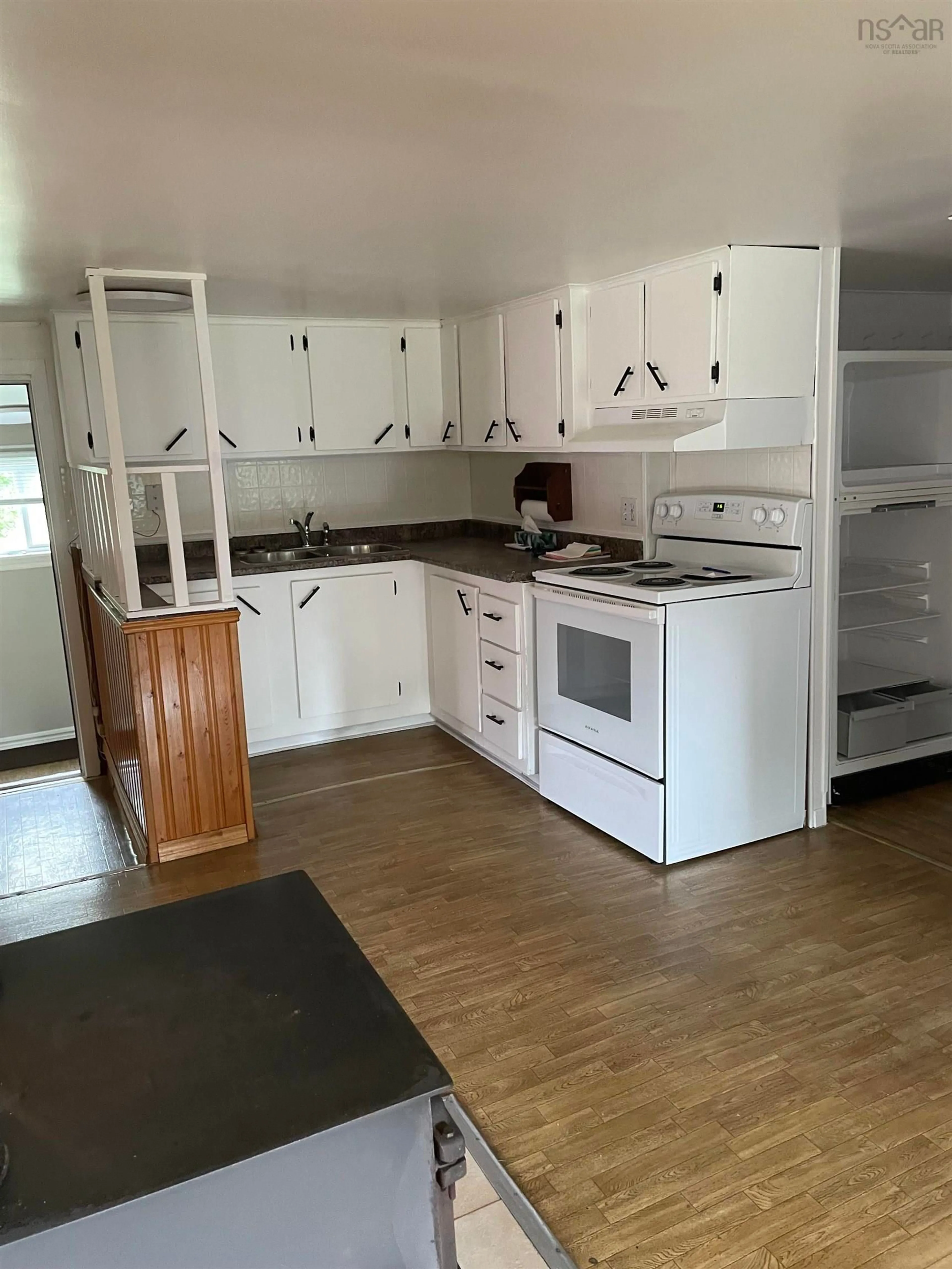 Standard kitchen, wood/laminate floor for 44 Melong Rd, West Havre Boucher Nova Scotia B0H 1P0