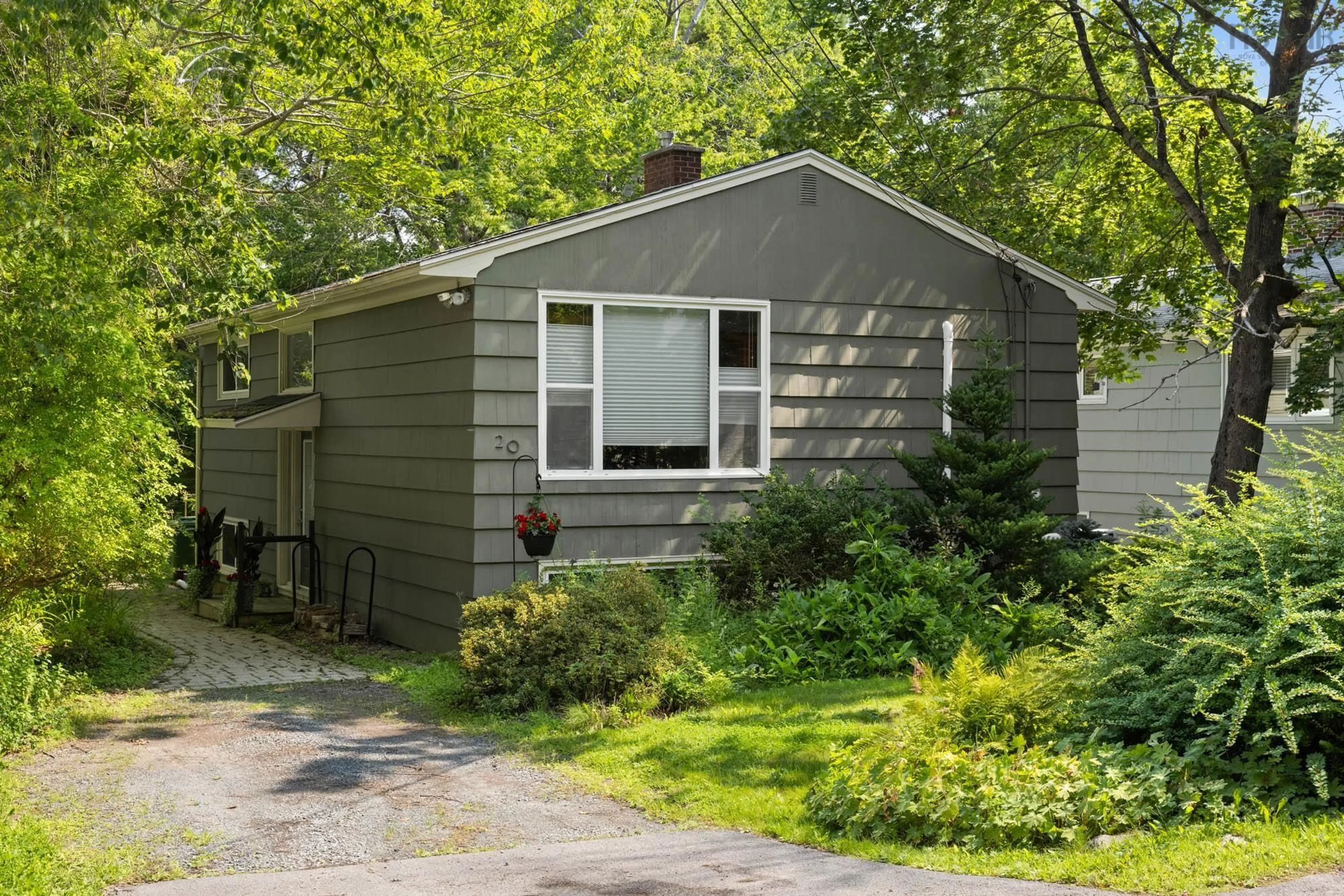 Home with vinyl exterior material, street for 20 Kirk Rd, Halifax Nova Scotia B3P 1A7