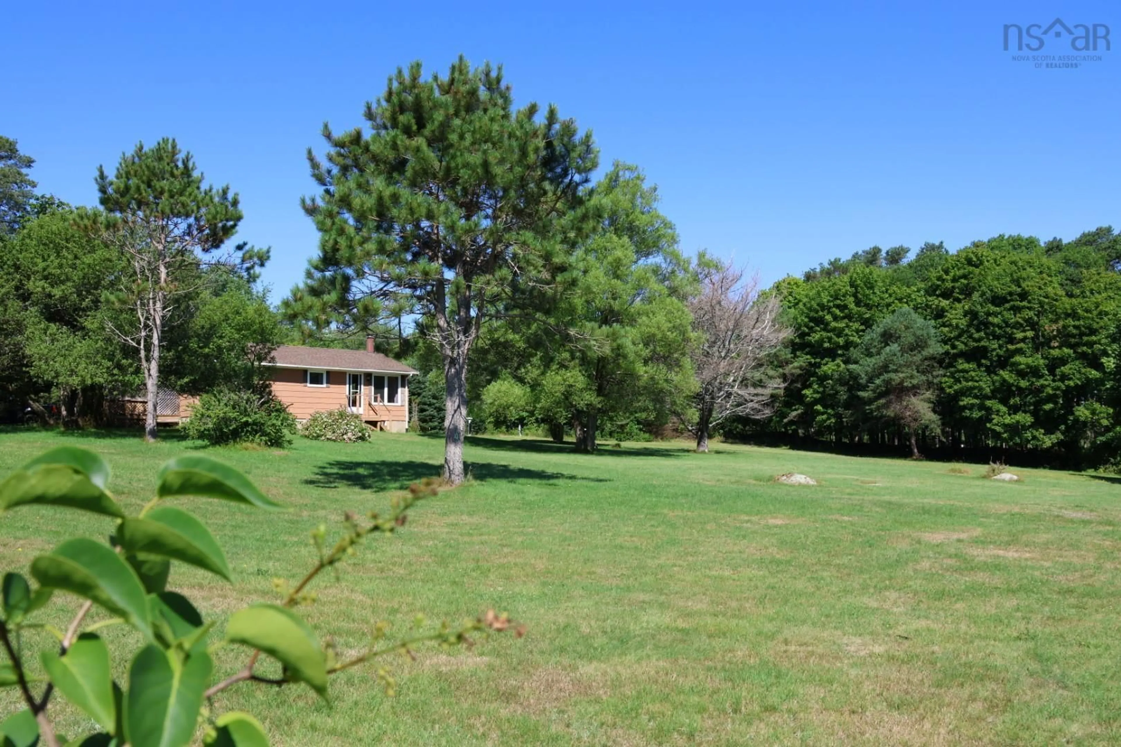 A pic from outside/outdoor area/front of a property/back of a property/a pic from drone, forest/trees view for 3515 Highway 3, East Chester Nova Scotia B0J 1J0