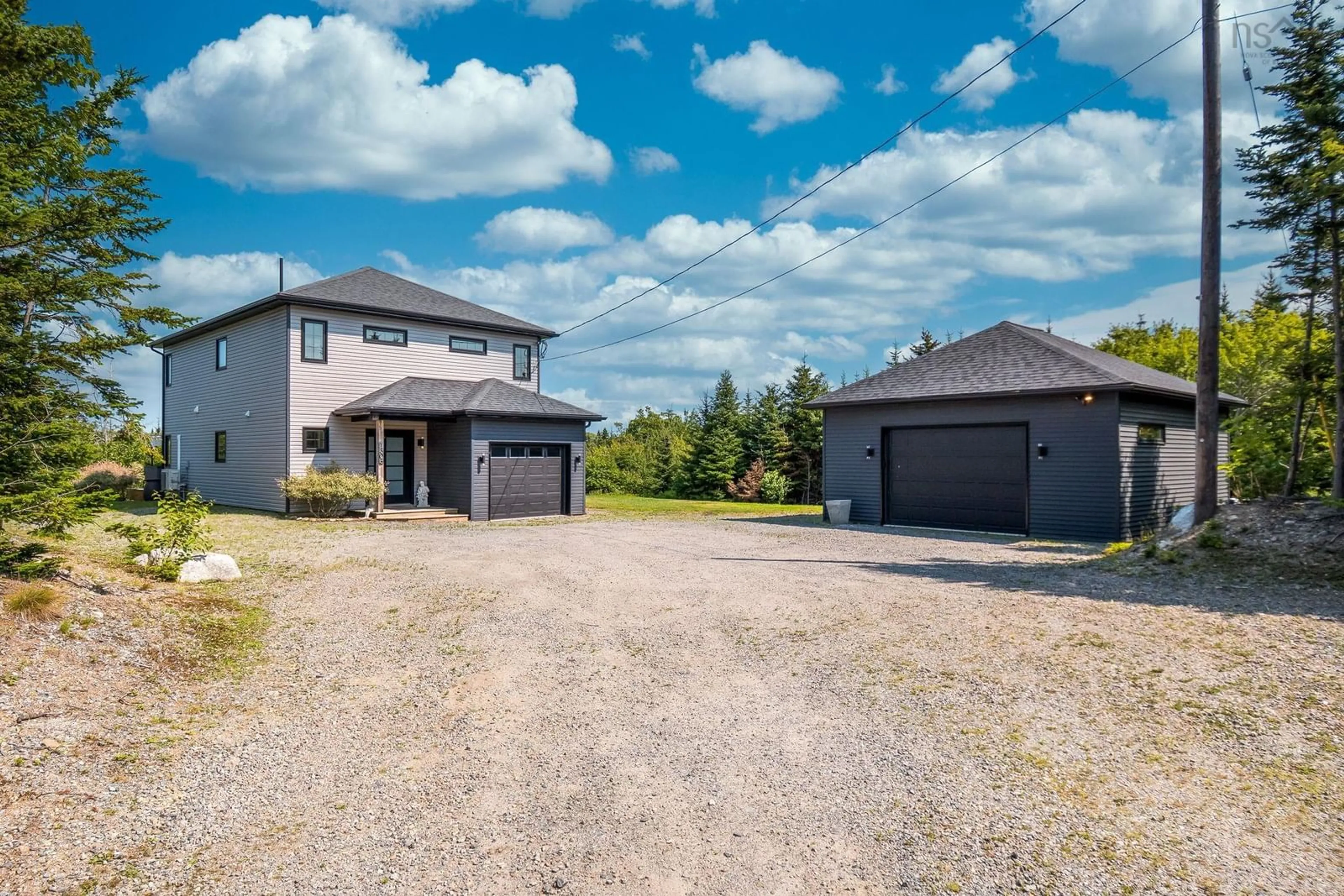 A pic from outside/outdoor area/front of a property/back of a property/a pic from drone, unknown for 1303 Ketch Harbour Rd, Ketch Harbour Nova Scotia B3V 0B5