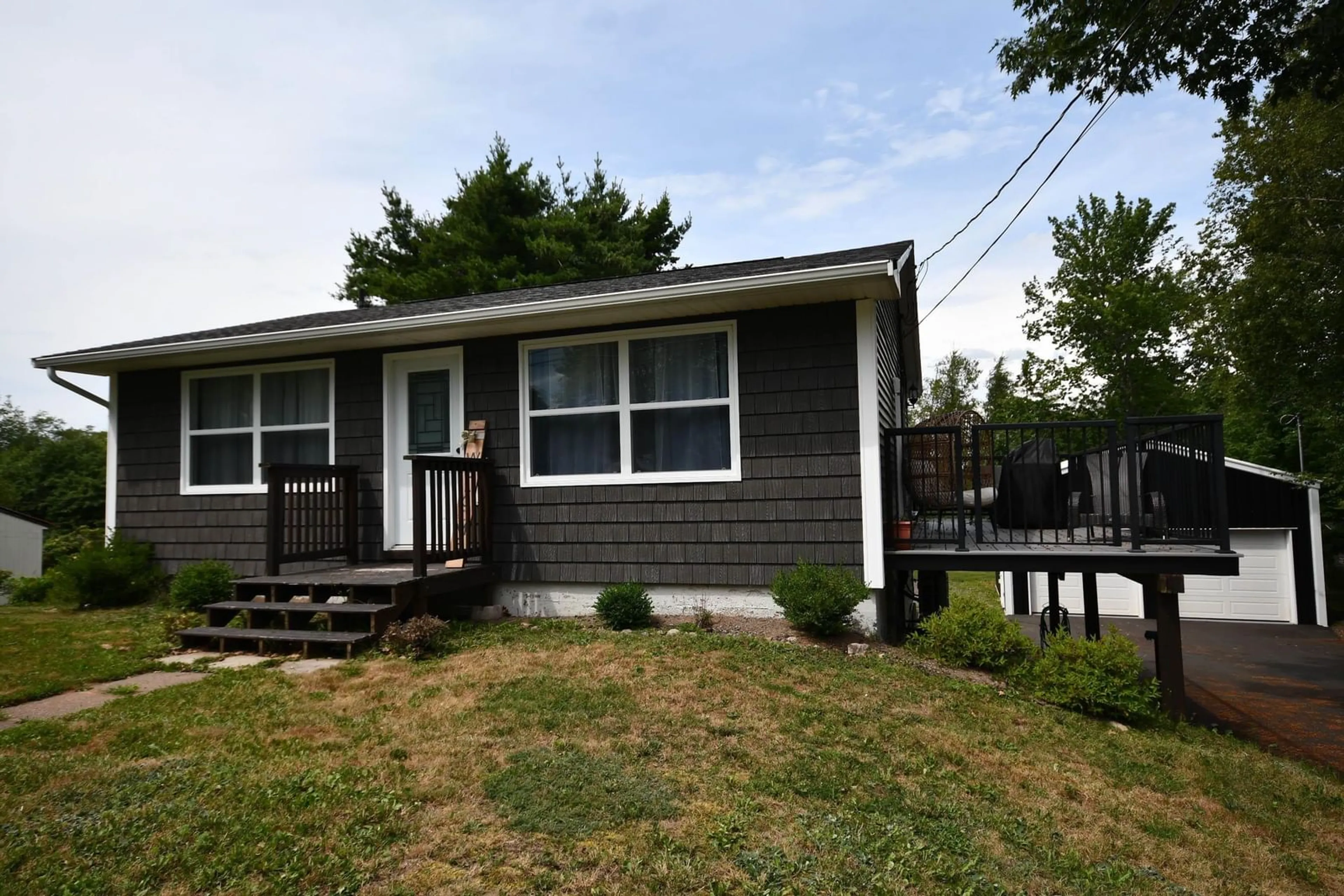 Home with vinyl exterior material, street for 551 College Rd, Bible Hill Nova Scotia B2N 2R1