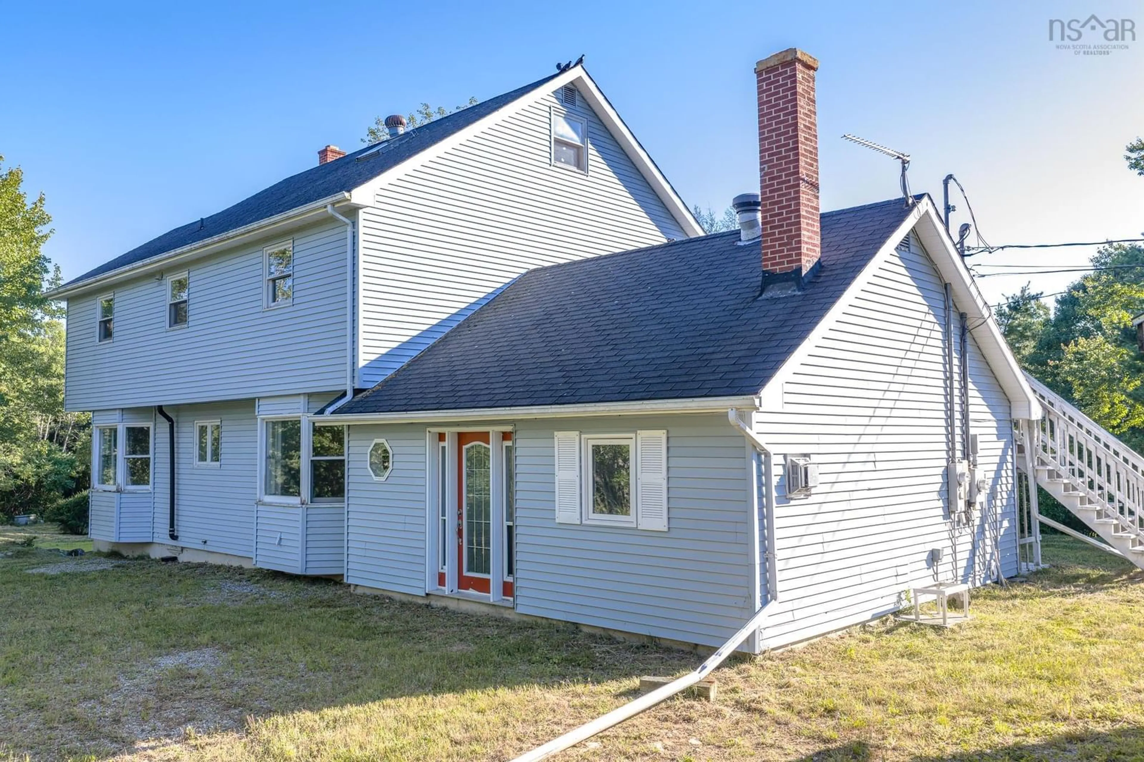 Home with vinyl exterior material, street for 42 Birchtown Hill Rd, Birchtown Nova Scotia B0T 1W0