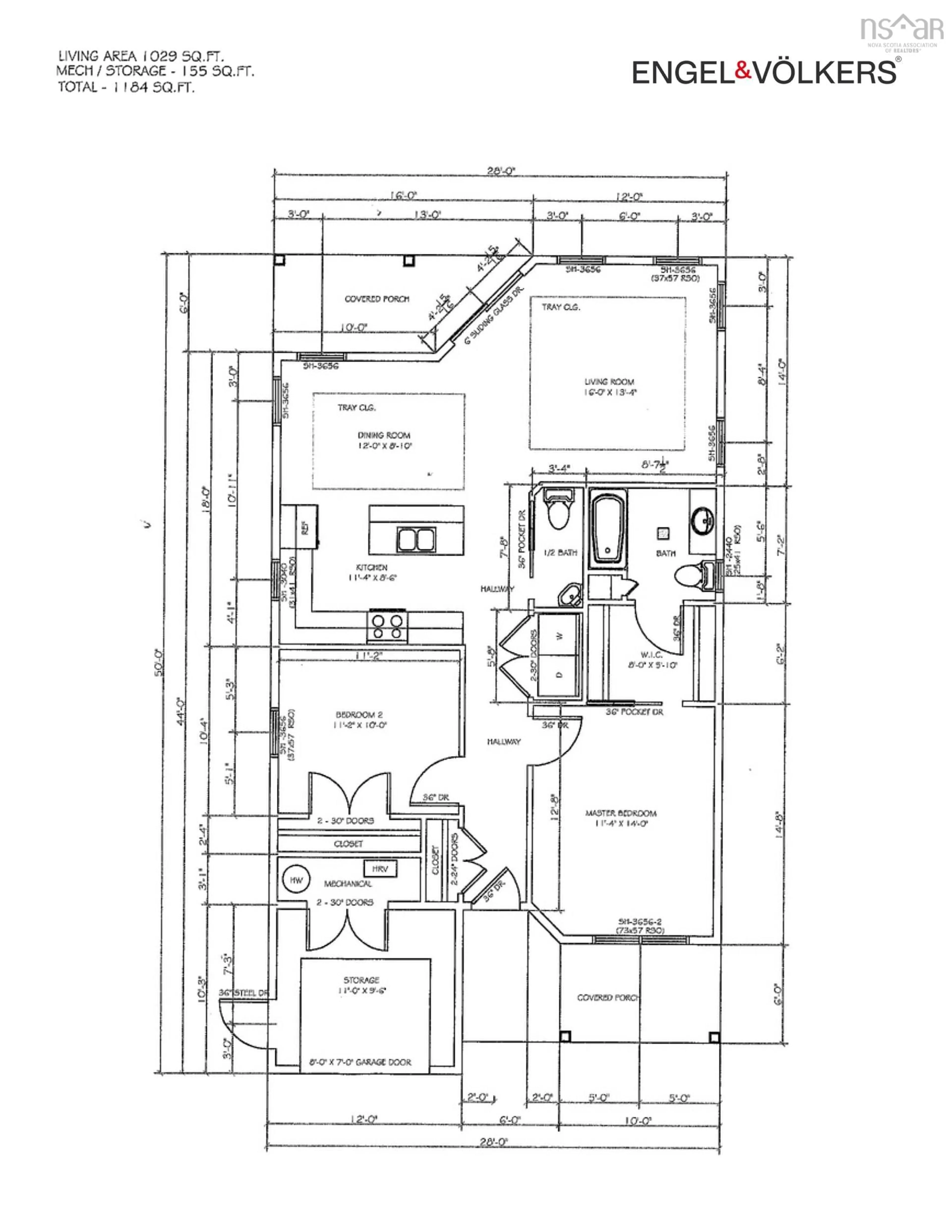 Floor plan for Community Way #Lot, Windsor Nova Scotia B0N 2T0