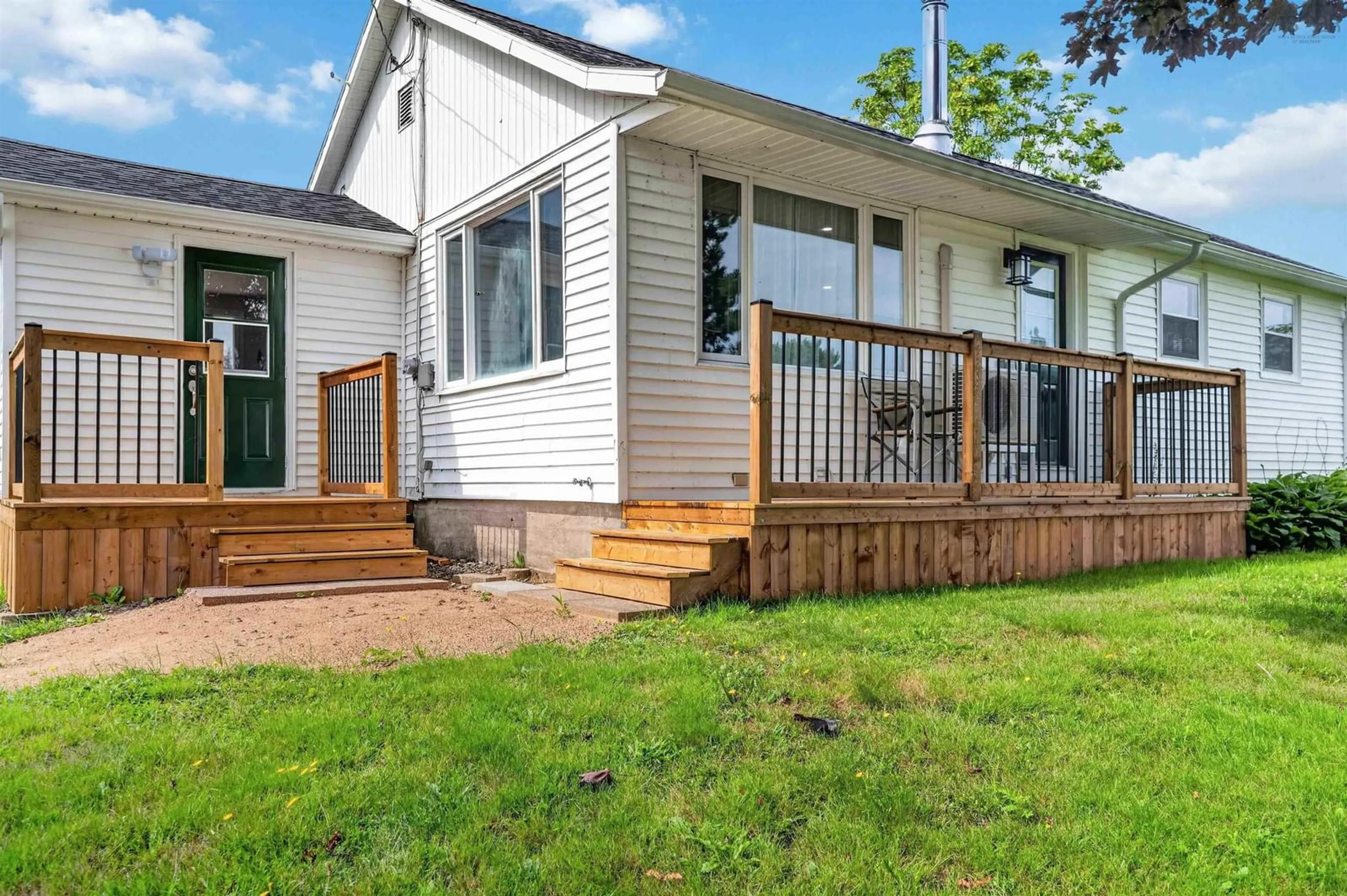 Home with vinyl exterior material, street for 4580 West Dalhousie Rd, West Dalhousie Nova Scotia B0S 1C0