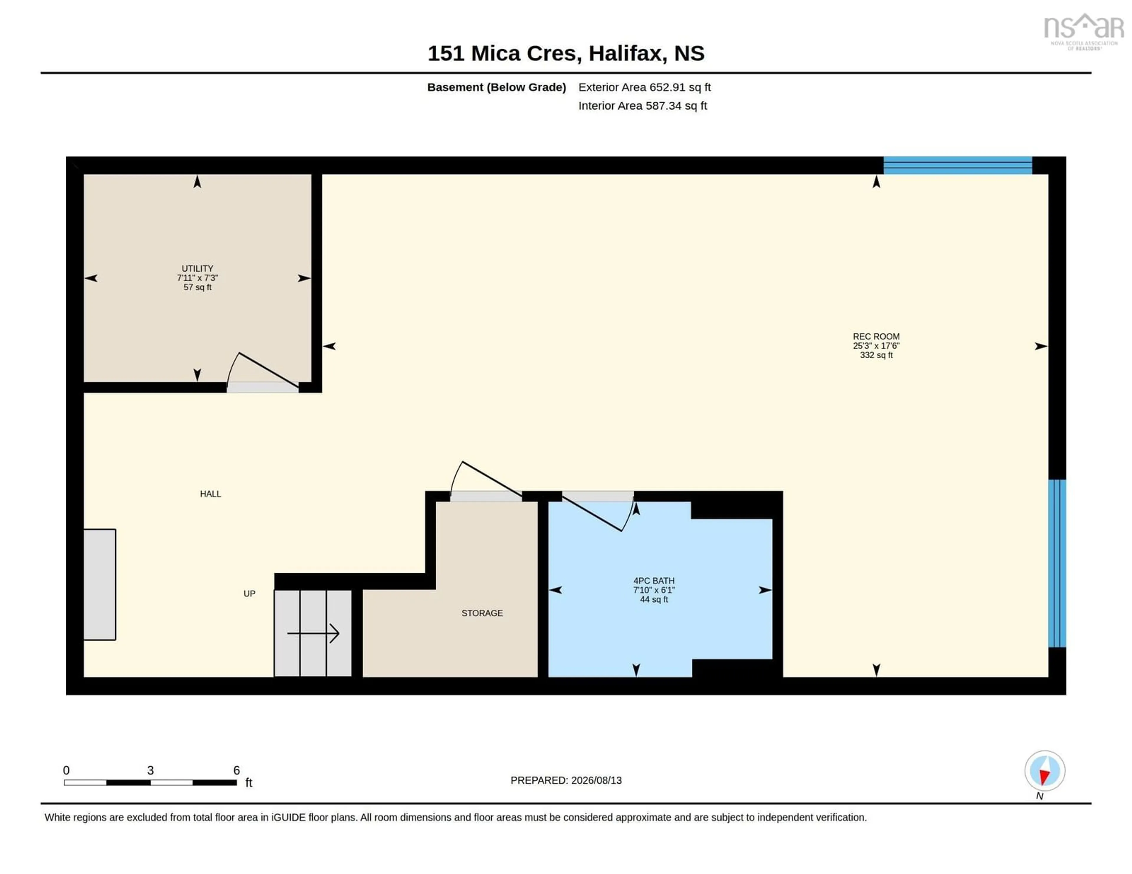 Floor plan for 151 Mica Crescent Cres, Spryfield Nova Scotia B3P 0H7