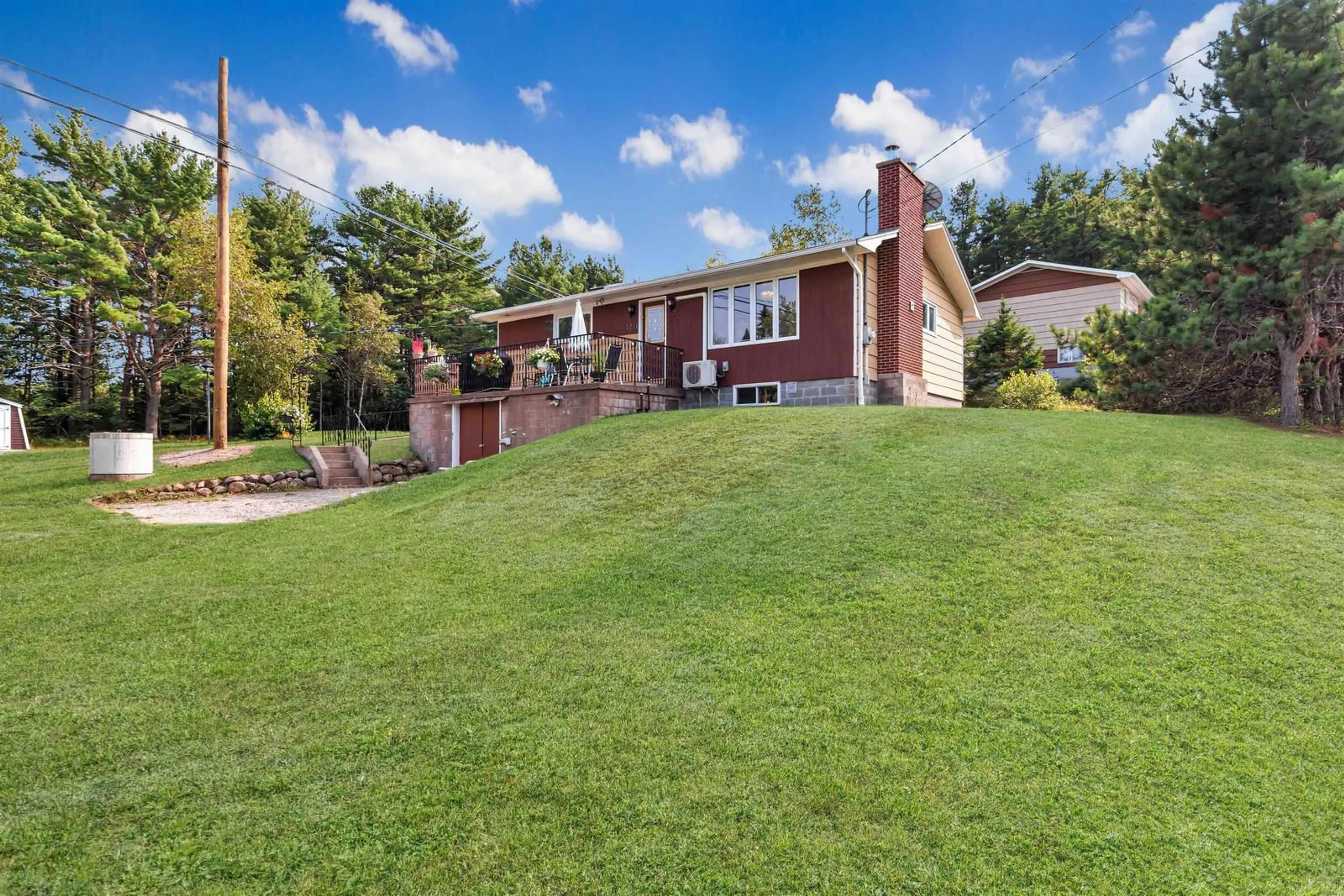Home with brick exterior material, street for 7251 Highway 3, Martins River Nova Scotia B0J 2E0