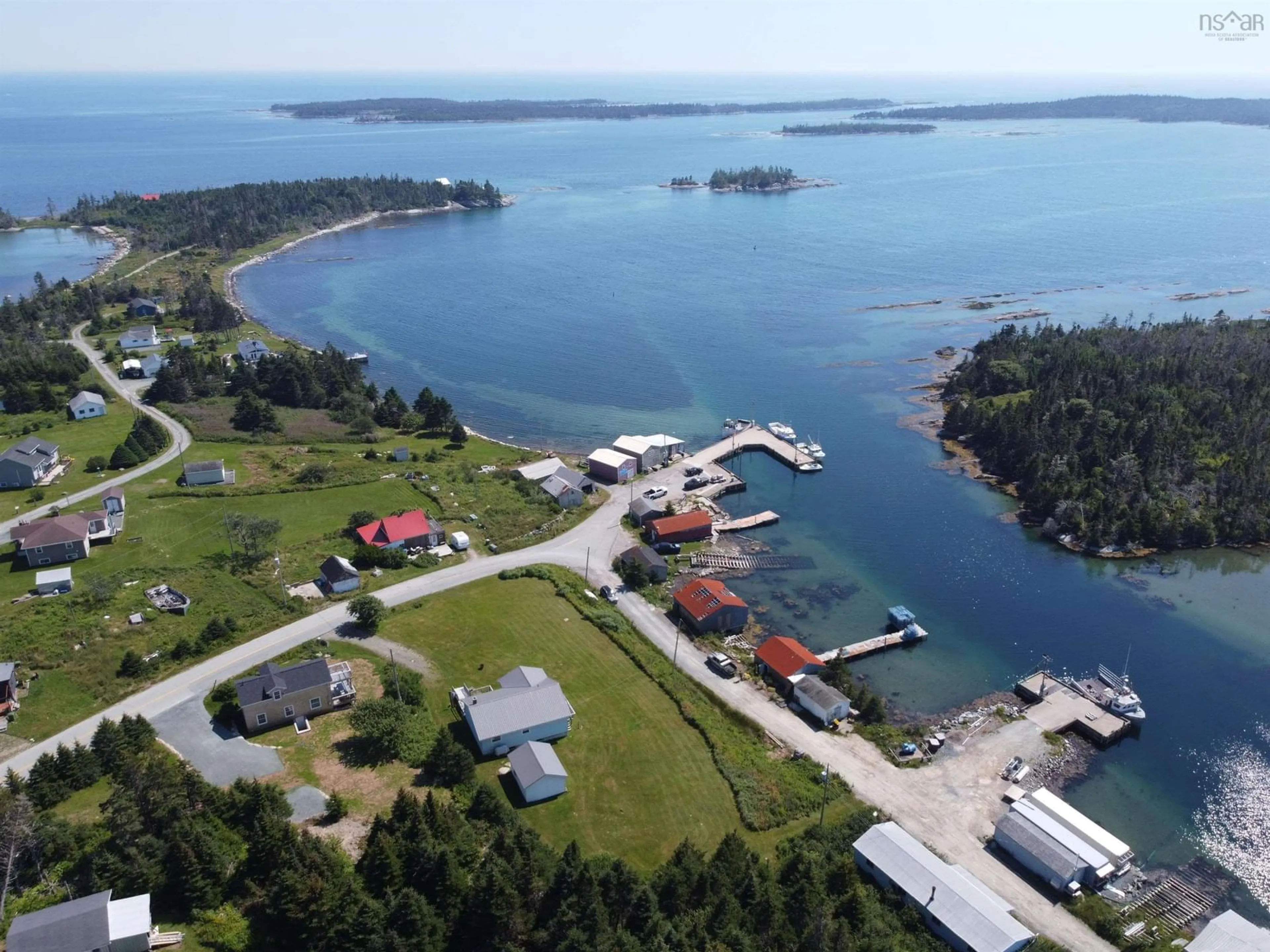 A pic from outside/outdoor area/front of a property/back of a property/a pic from drone, water/lake/river/ocean view for 570 Little Harbour Rd, Little Harbour Nova Scotia B0J 2L0
