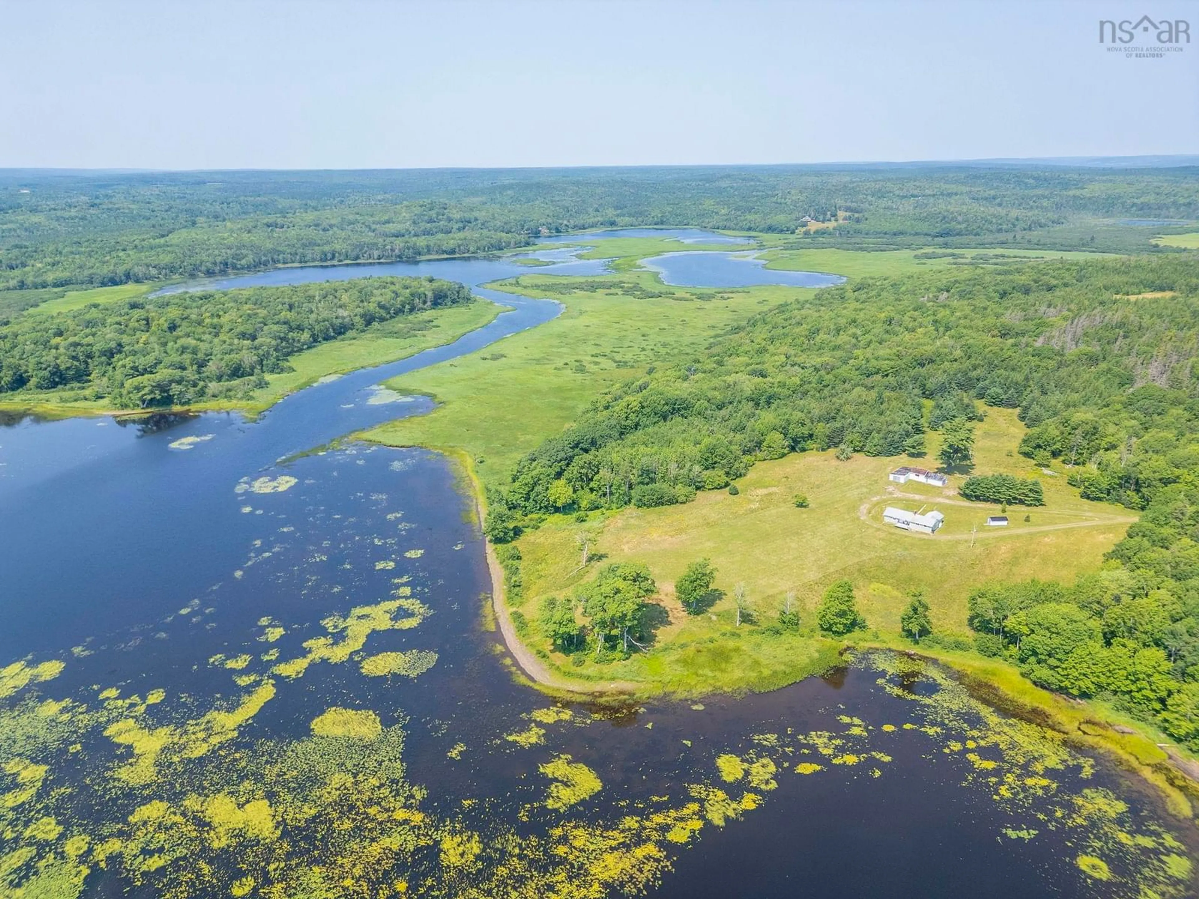 A pic from outside/outdoor area/front of a property/back of a property/a pic from drone, water/lake/river/ocean view for 11703 Highway#7 Hwy, Aspen Nova Scotia B0H 1E0