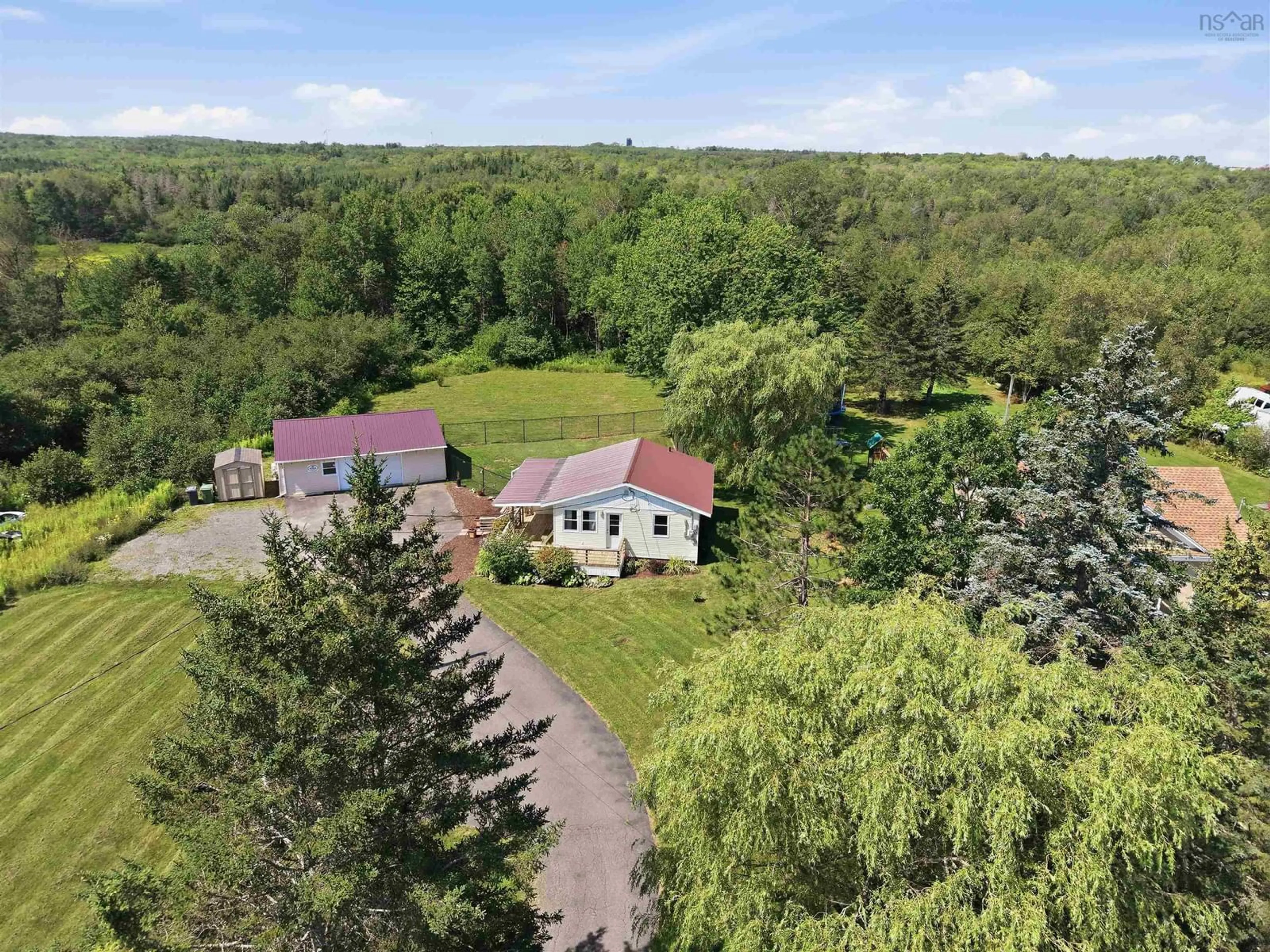 A pic from outside/outdoor area/front of a property/back of a property/a pic from drone, unknown for 1096 Highway 2, Hilden Nova Scotia B0N 1C0