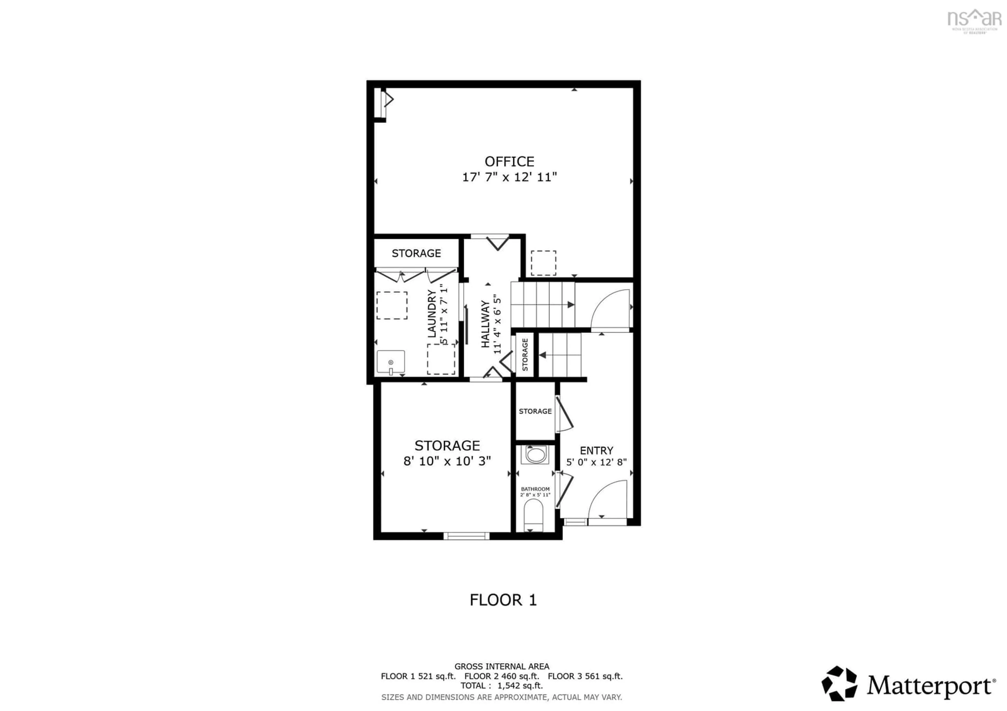 Floor plan for 98 Forestside Cres, Halifax Nova Scotia B3M 1M4