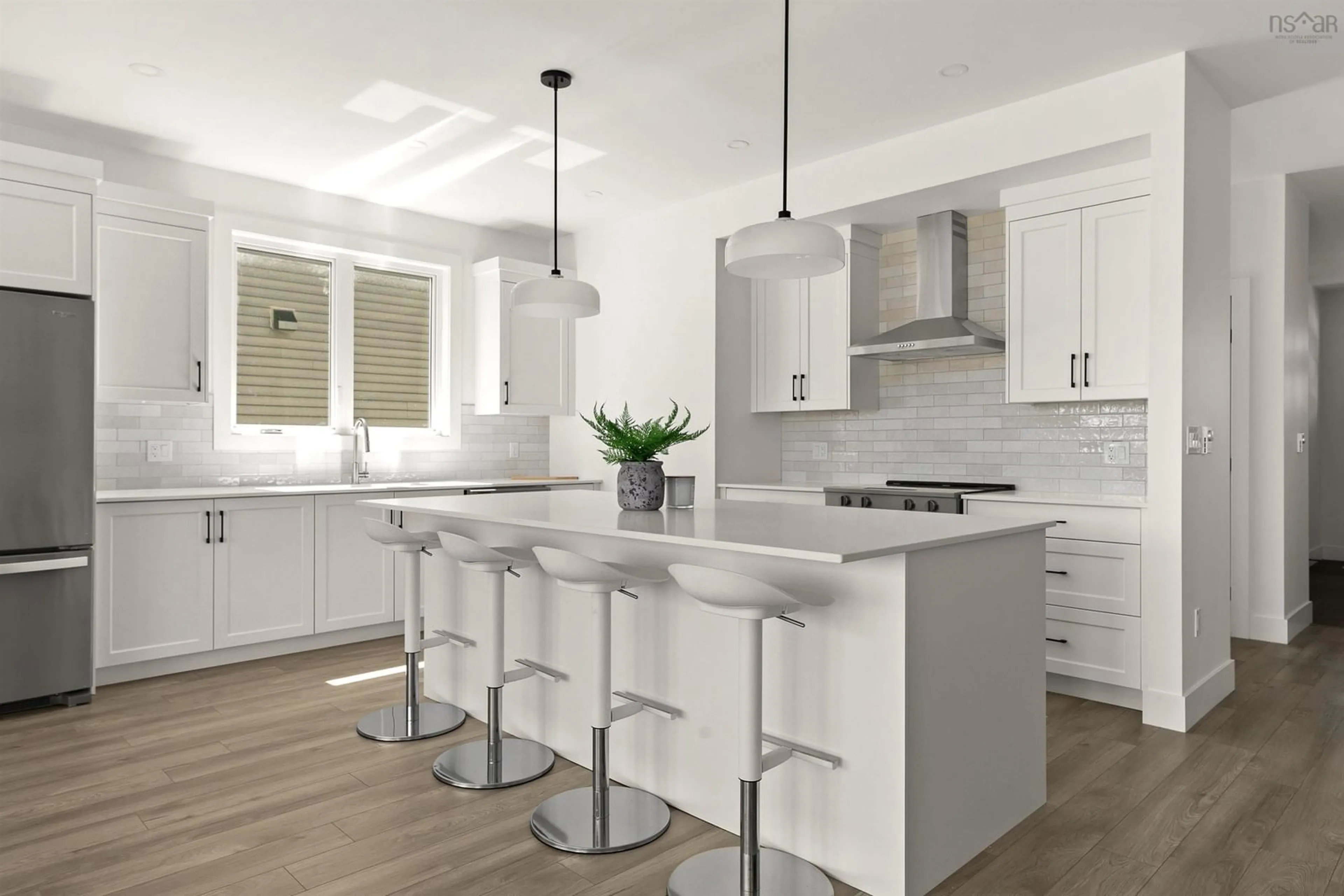 Contemporary kitchen, unknown for 25 Brianna Dr, Lantz Nova Scotia B2S 0K3