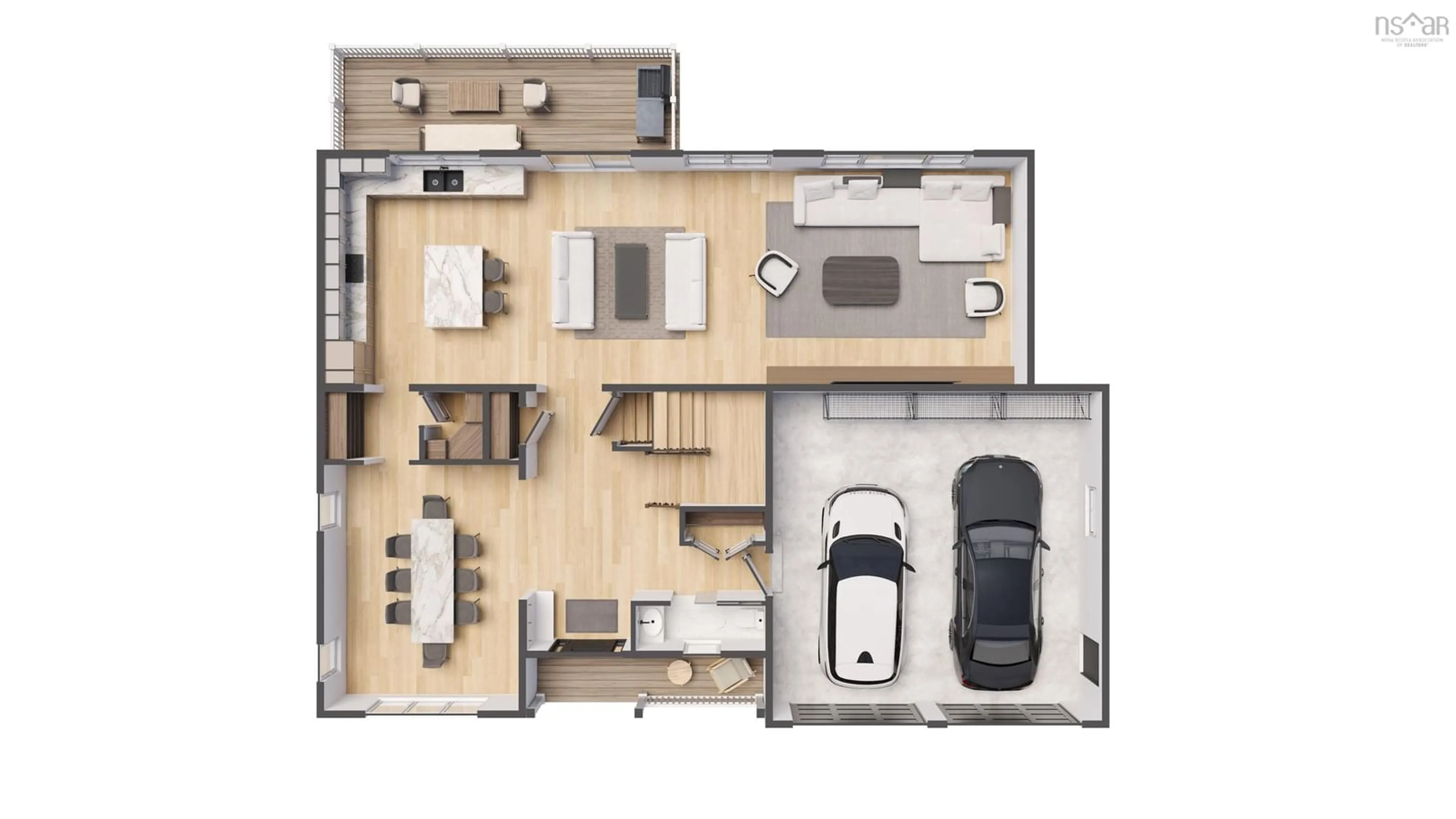 Floor plan for 94 Nettie's Way #5A, Grand Desert Nova Scotia B0J 2L0