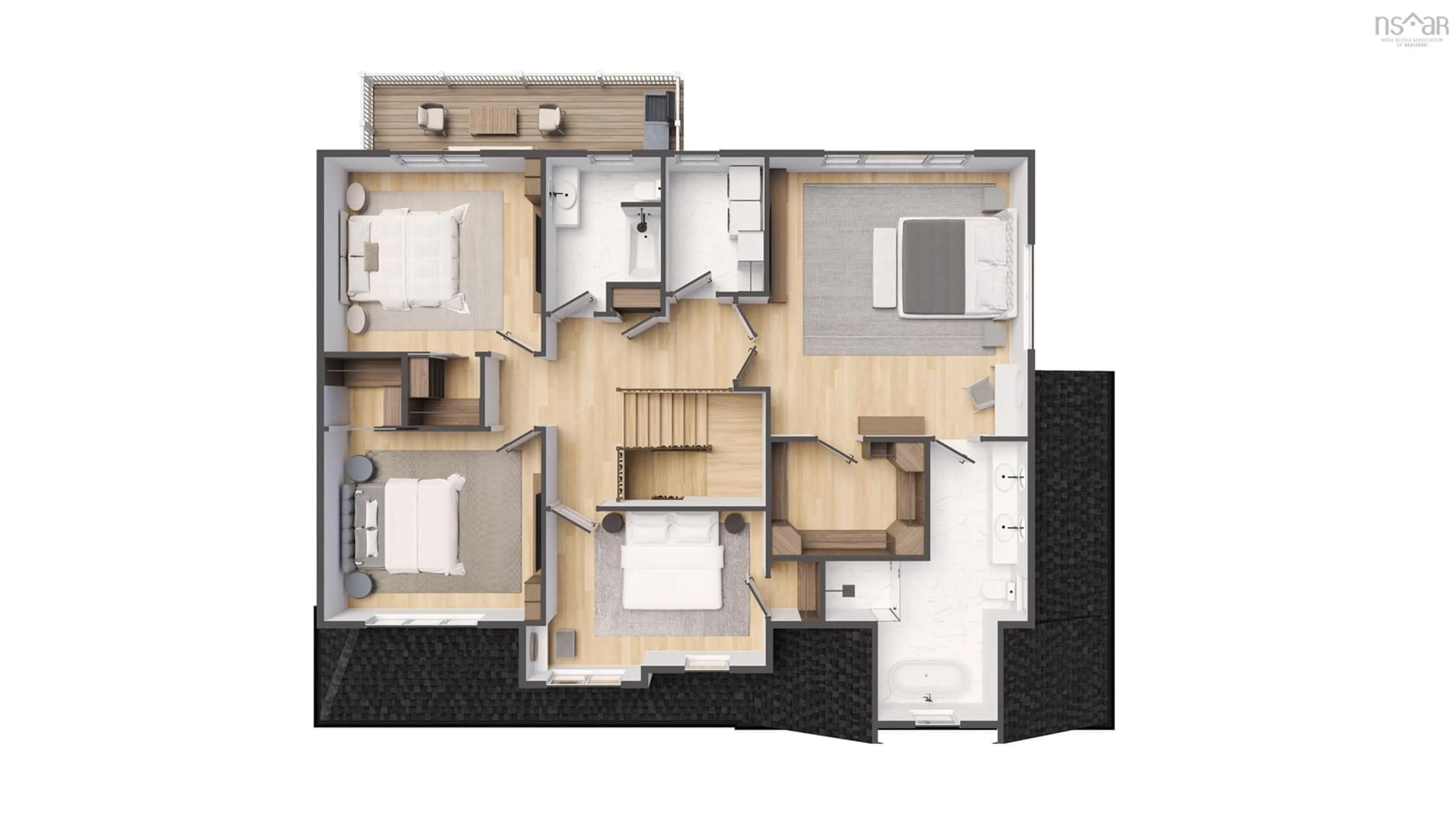 Floor plan for 94 Nettie's Way #5A, Grand Desert Nova Scotia B0J 2L0