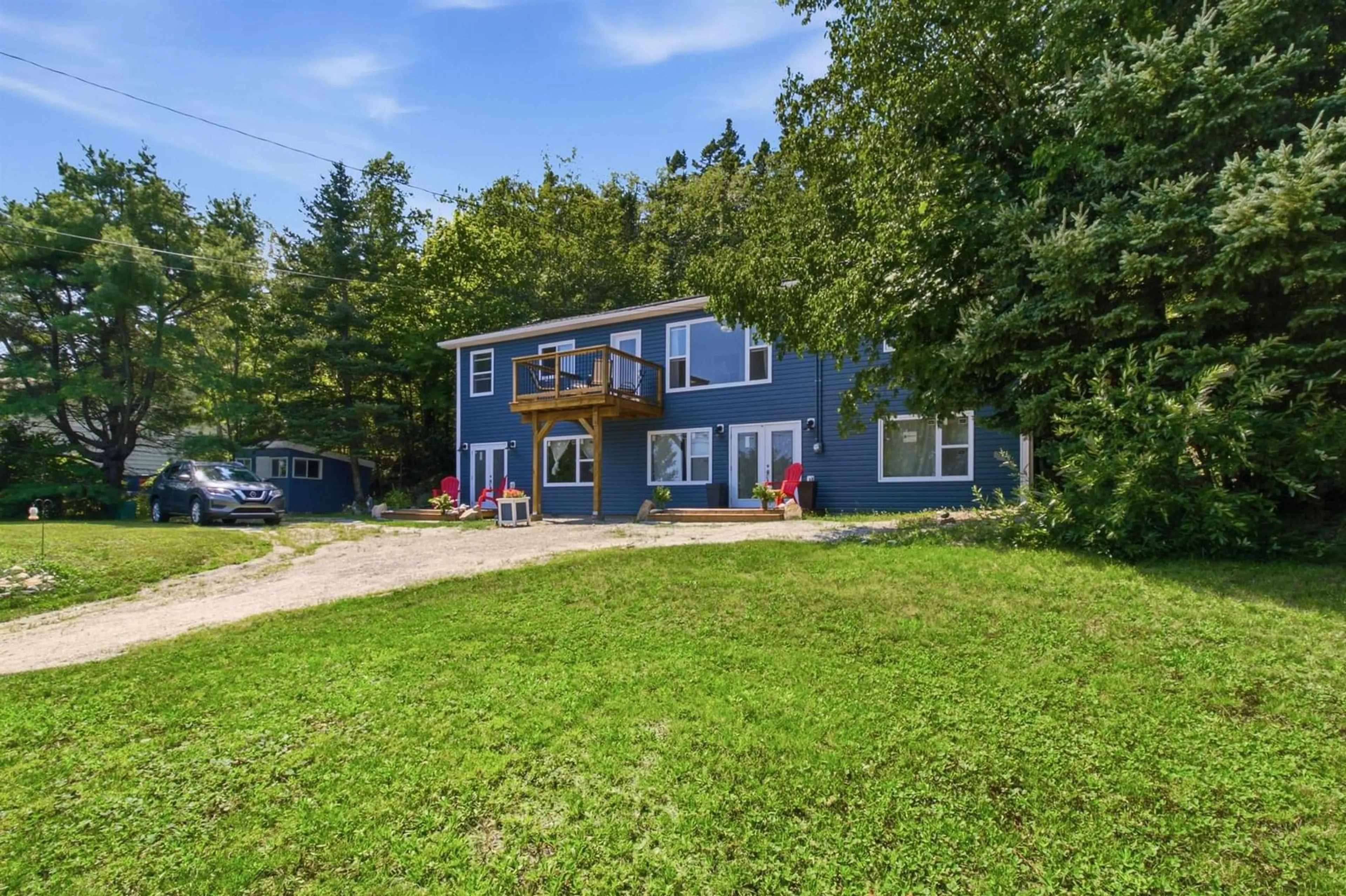 A pic from outside/outdoor area/front of a property/back of a property/a pic from drone, street for 1924 Highway 329, Hubbards Nova Scotia B0J 1T0