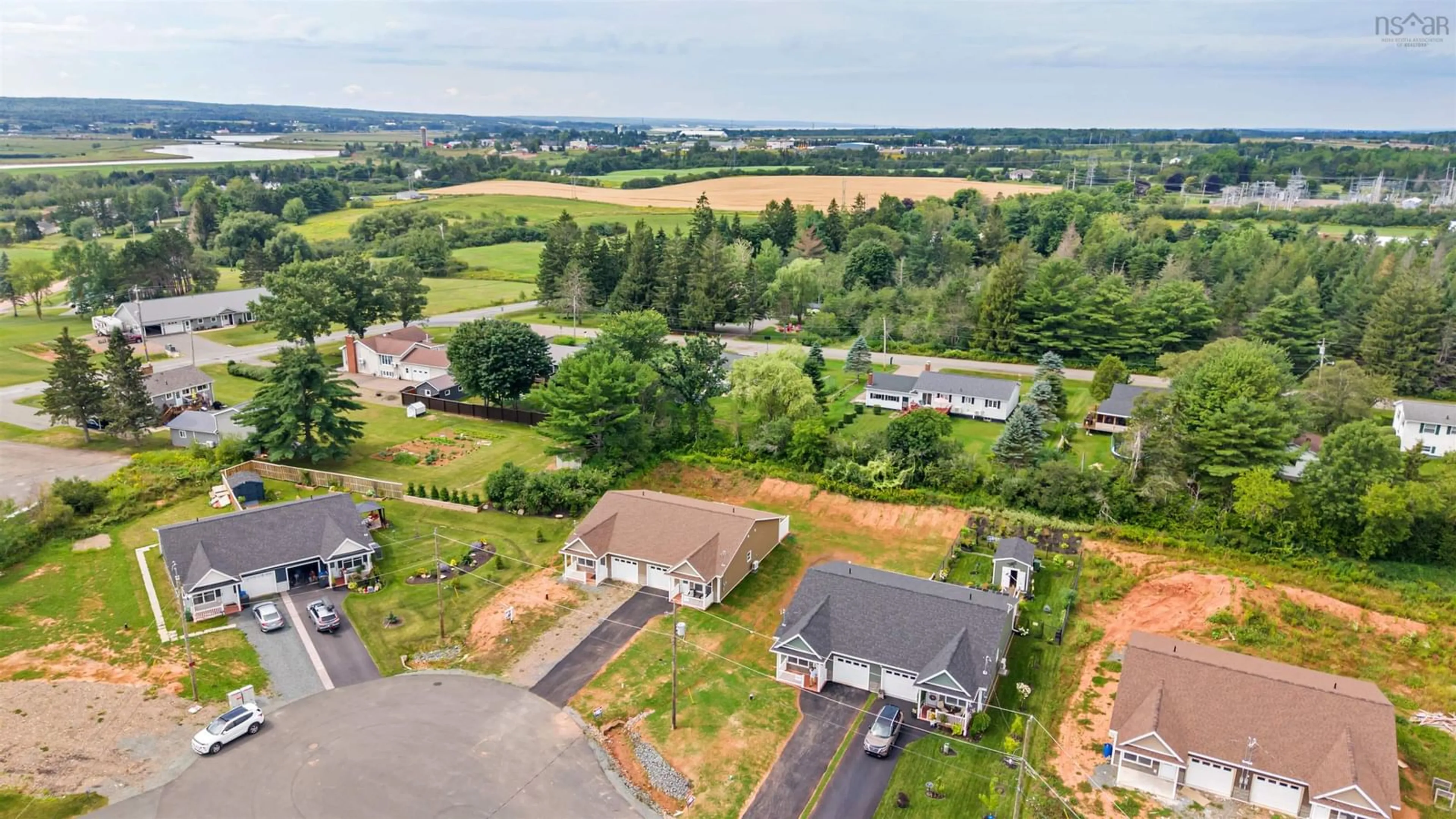 A pic from outside/outdoor area/front of a property/back of a property/a pic from drone, unknown for 11 Summer Hill Pl, Upper Onslow Nova Scotia B6L 0G9