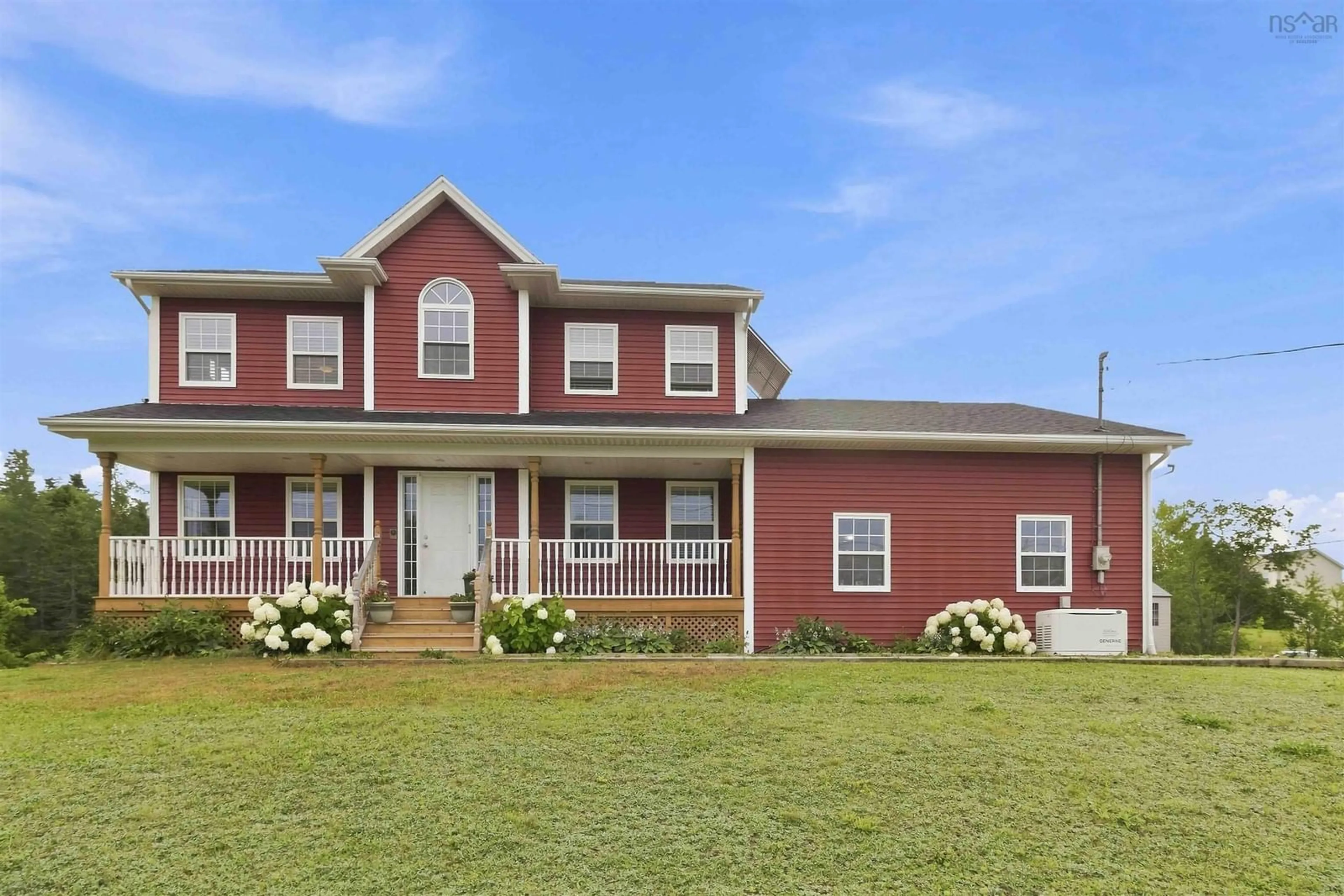 Home with vinyl exterior material, street for 16 Morgan Dr, Lawrencetown Nova Scotia B2Z 1V6
