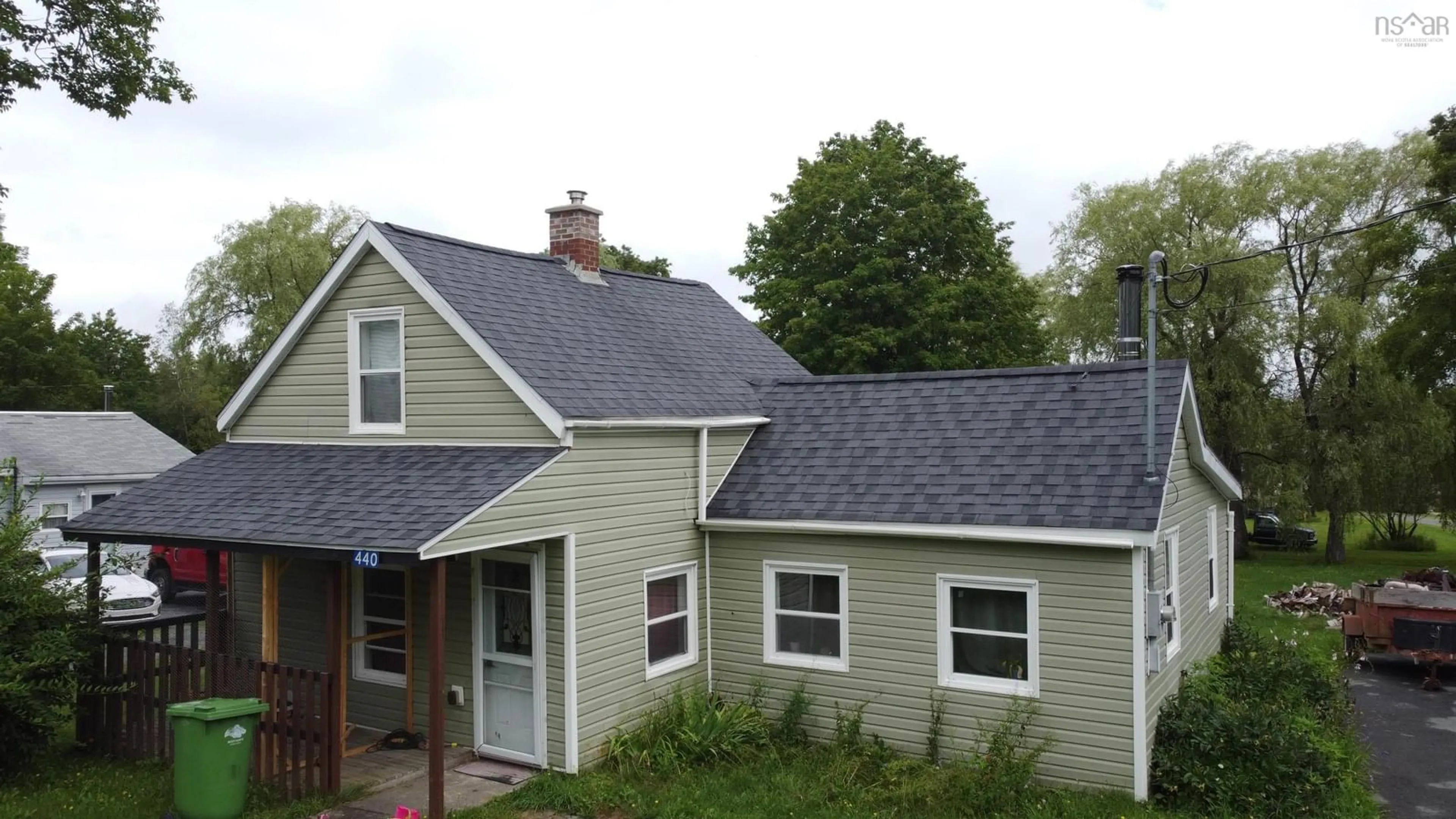 Home with vinyl exterior material, building for 440 Ellershouse Rd, Ellershouse Nova Scotia B0N 1L0