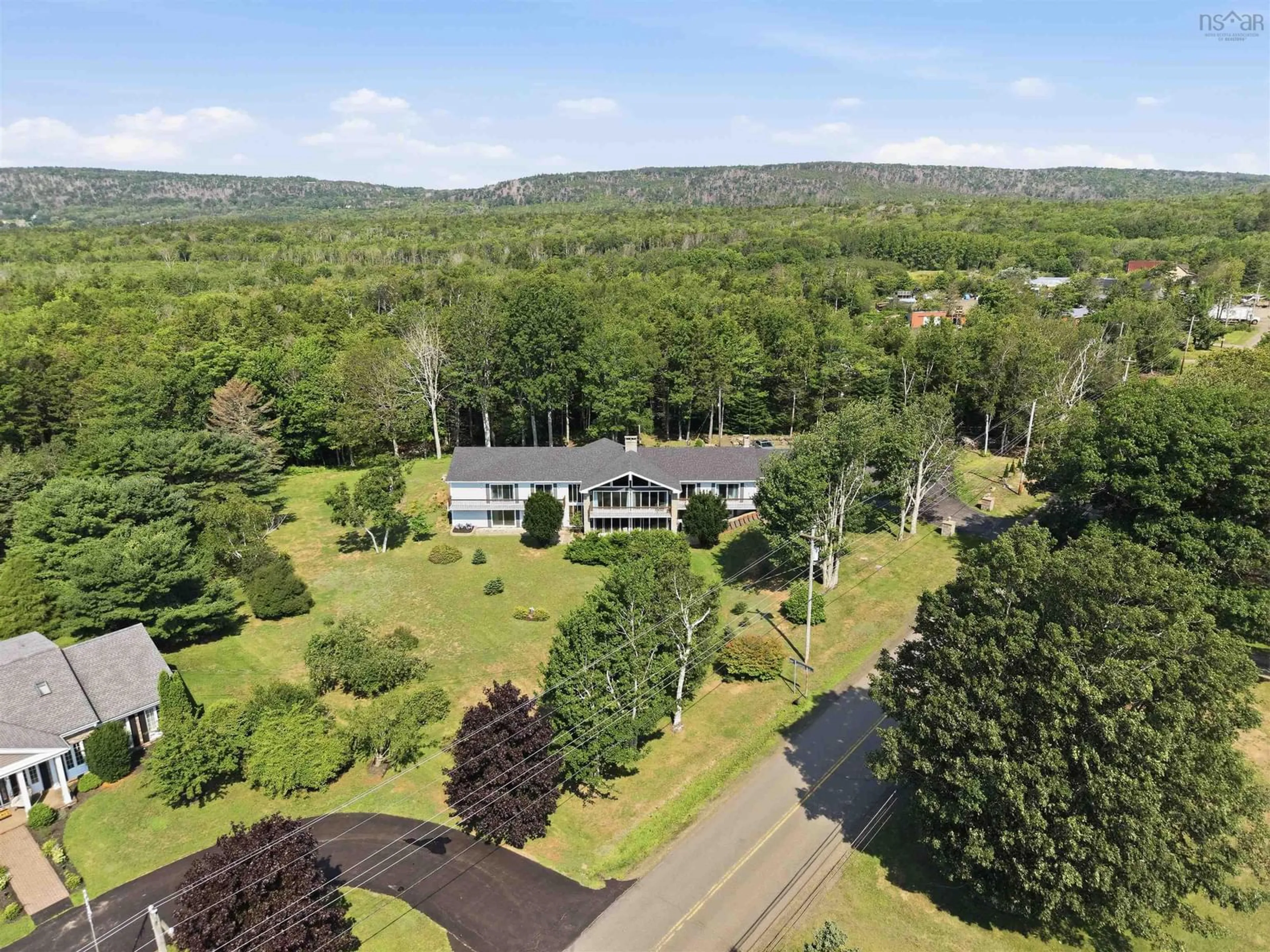 A pic from outside/outdoor area/front of a property/back of a property/a pic from drone, unknown for 263 Lighthouse Rd, Bay View Nova Scotia B0V 1A0