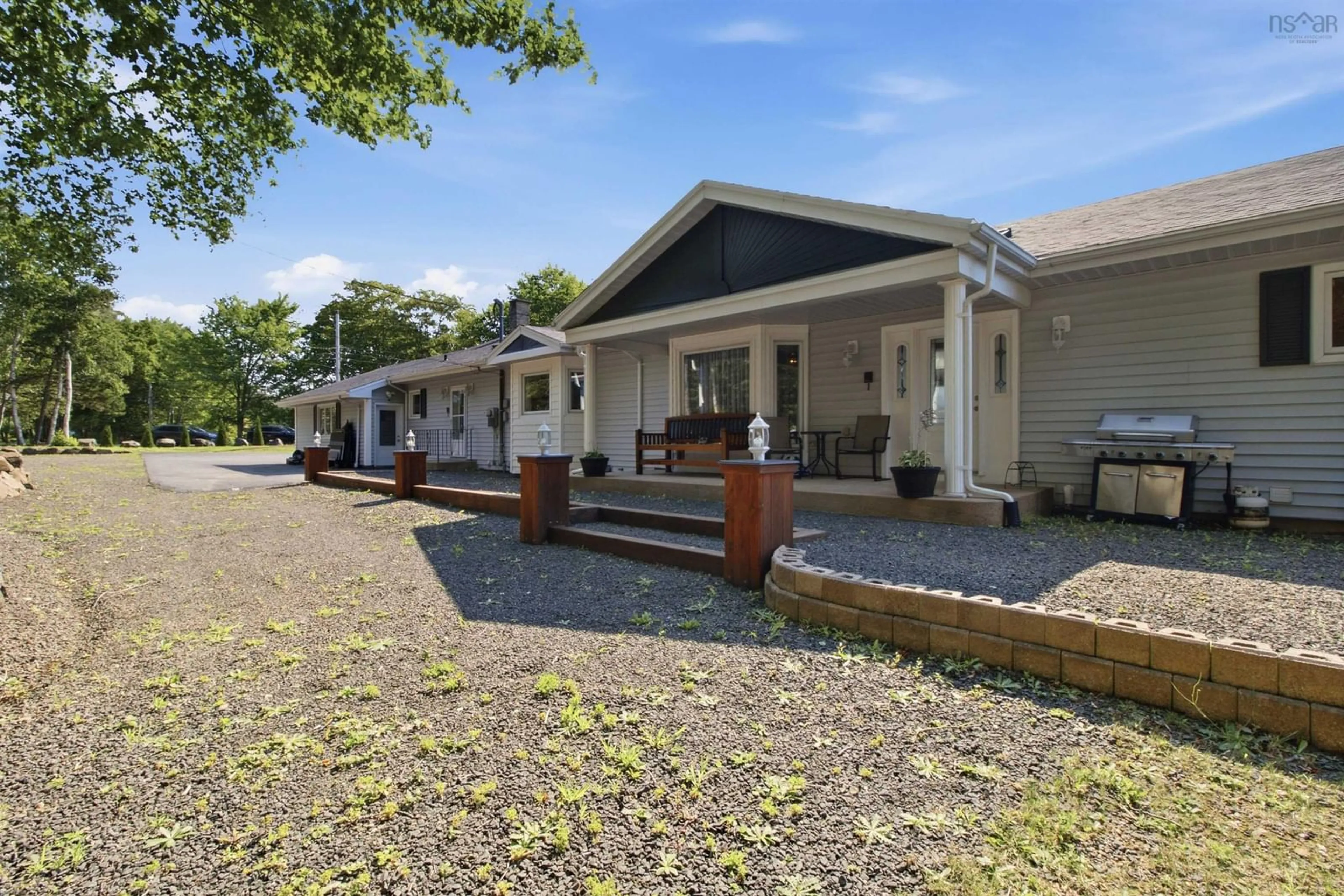 Patio, building for 263 Lighthouse Rd, Bay View Nova Scotia B0V 1A0