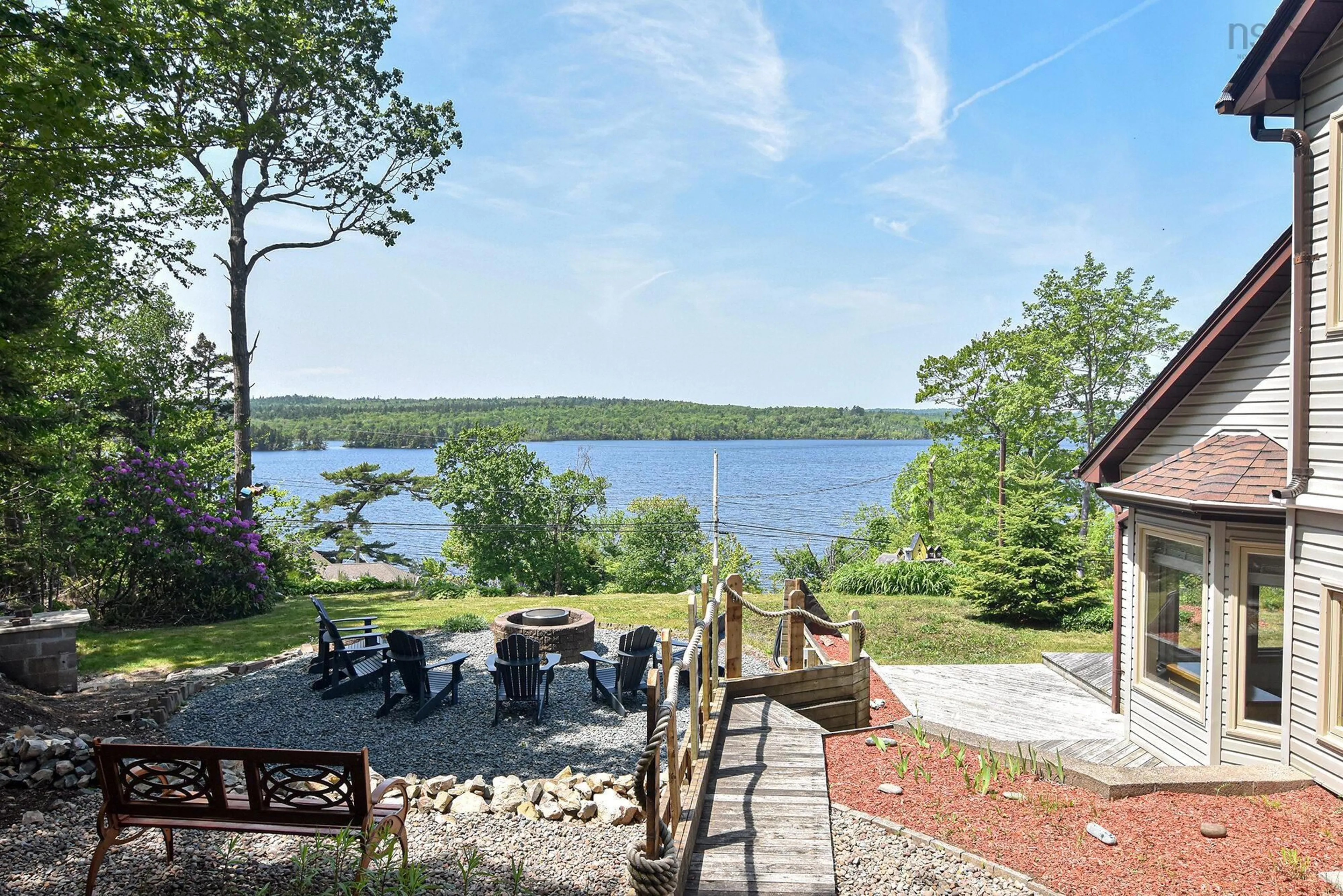 Patio, water/lake/river/ocean view for 1774 Waverley Rd, Waverley Nova Scotia B2R 1Y3