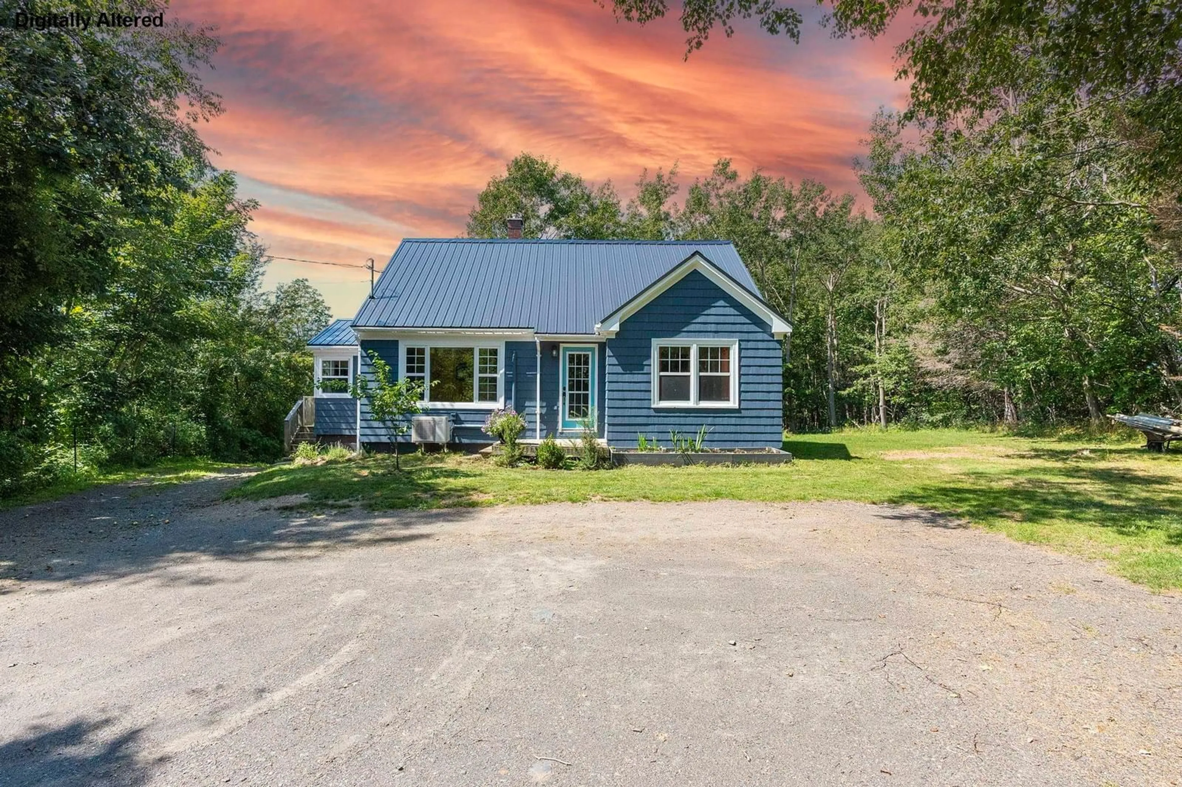 A pic from outside/outdoor area/front of a property/back of a property/a pic from drone, street for 205 Highway 1, Deep Brook Nova Scotia B0S 1J0