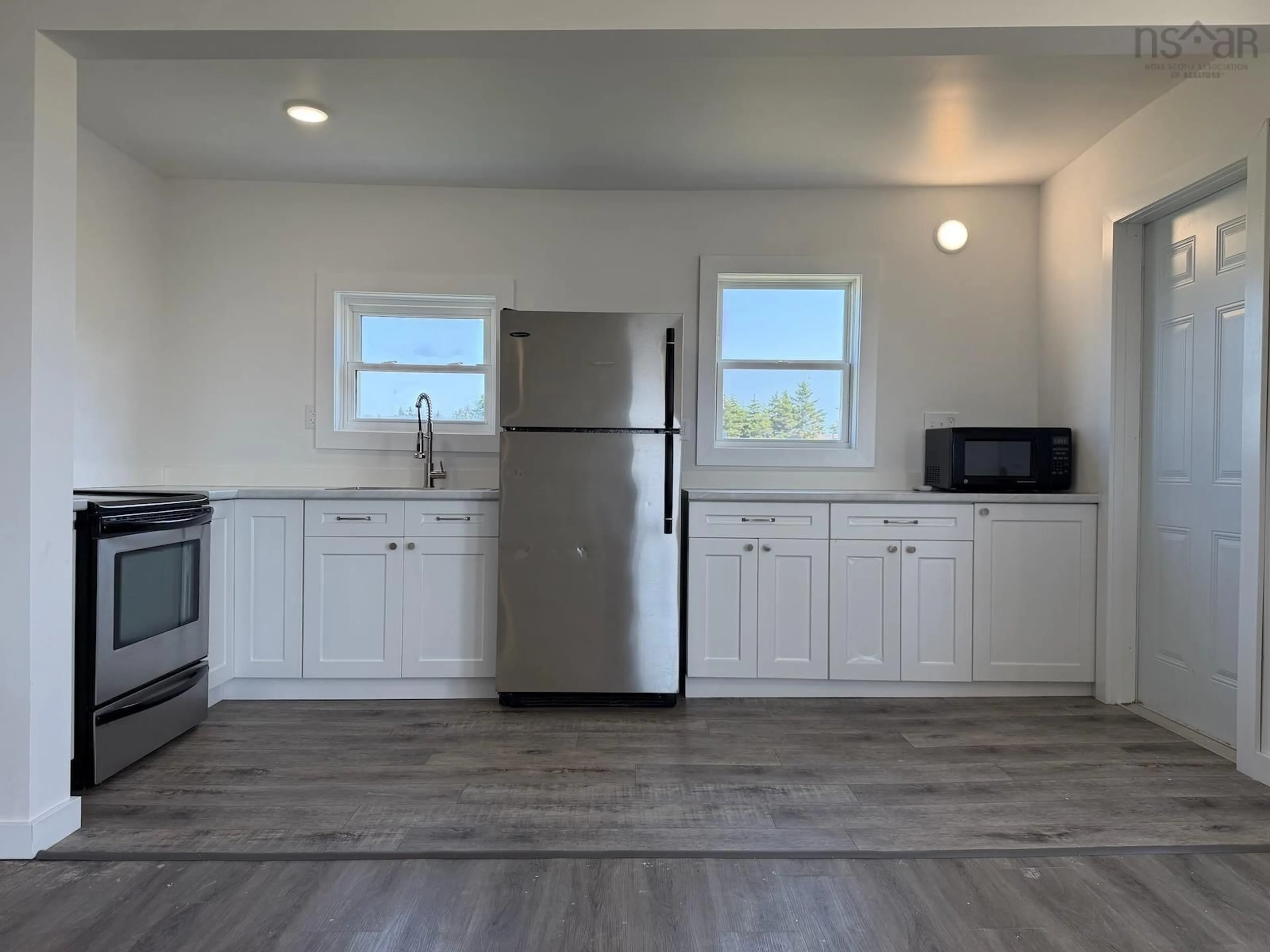 Open concept kitchen, ceramic/tile floor for 2539 Melbourne Rd, Pinkneys Point Nova Scotia B0W 1B0