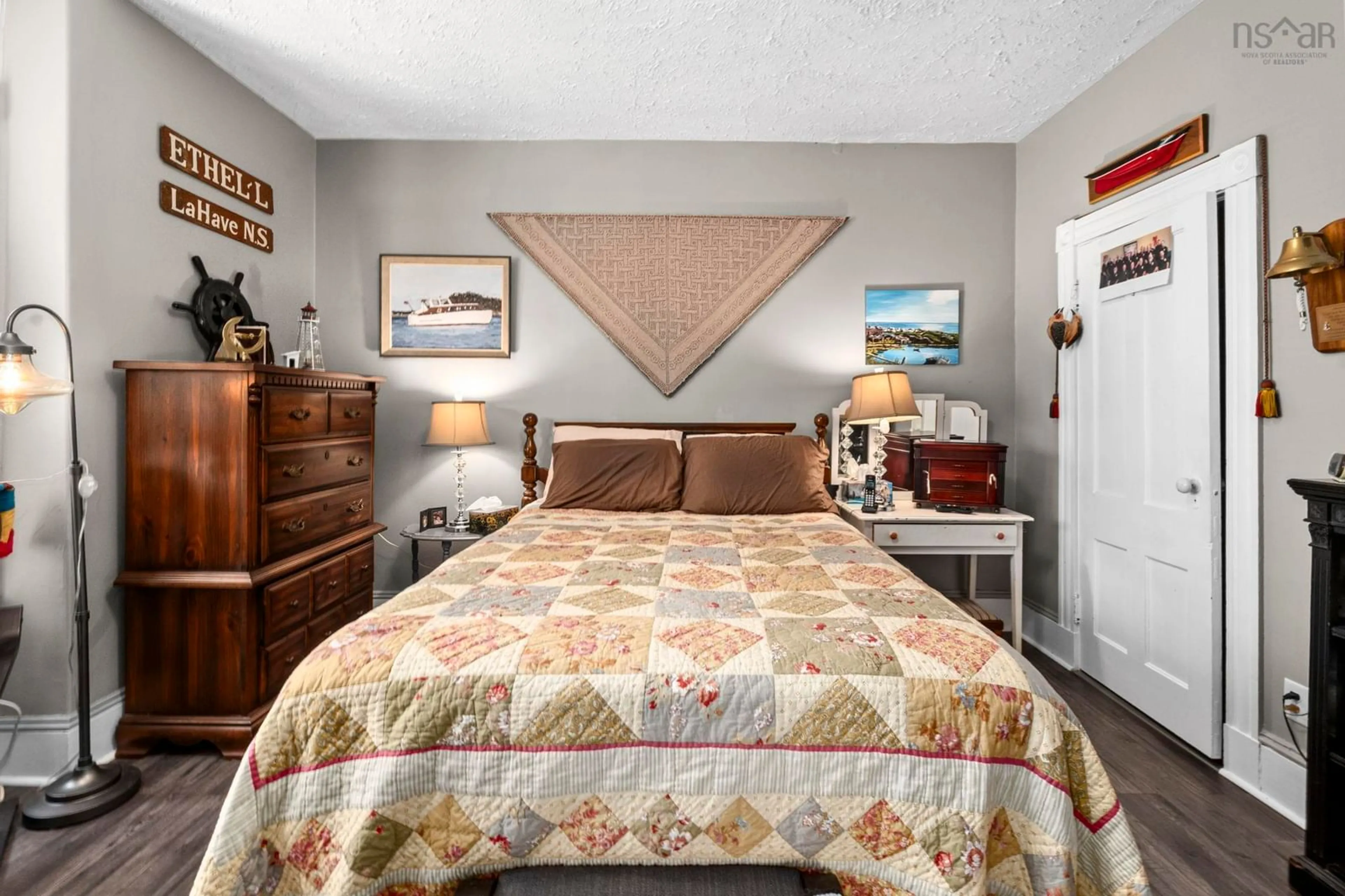 Bedroom with bed, unknown for 344 Gray St, Windsor Nova Scotia B0N 2T0