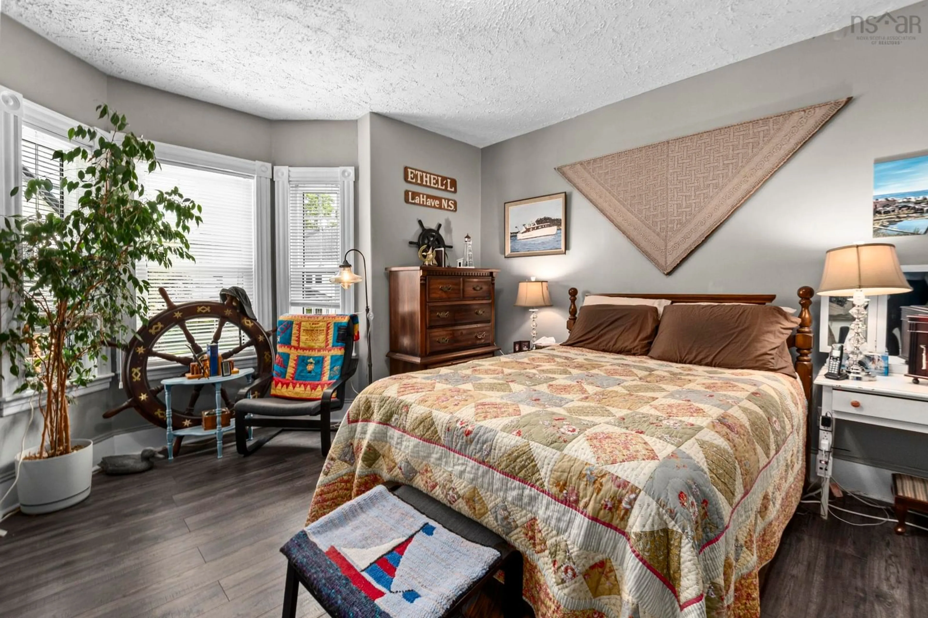 Bedroom with bed, unknown for 344 Gray St, Windsor Nova Scotia B0N 2T0