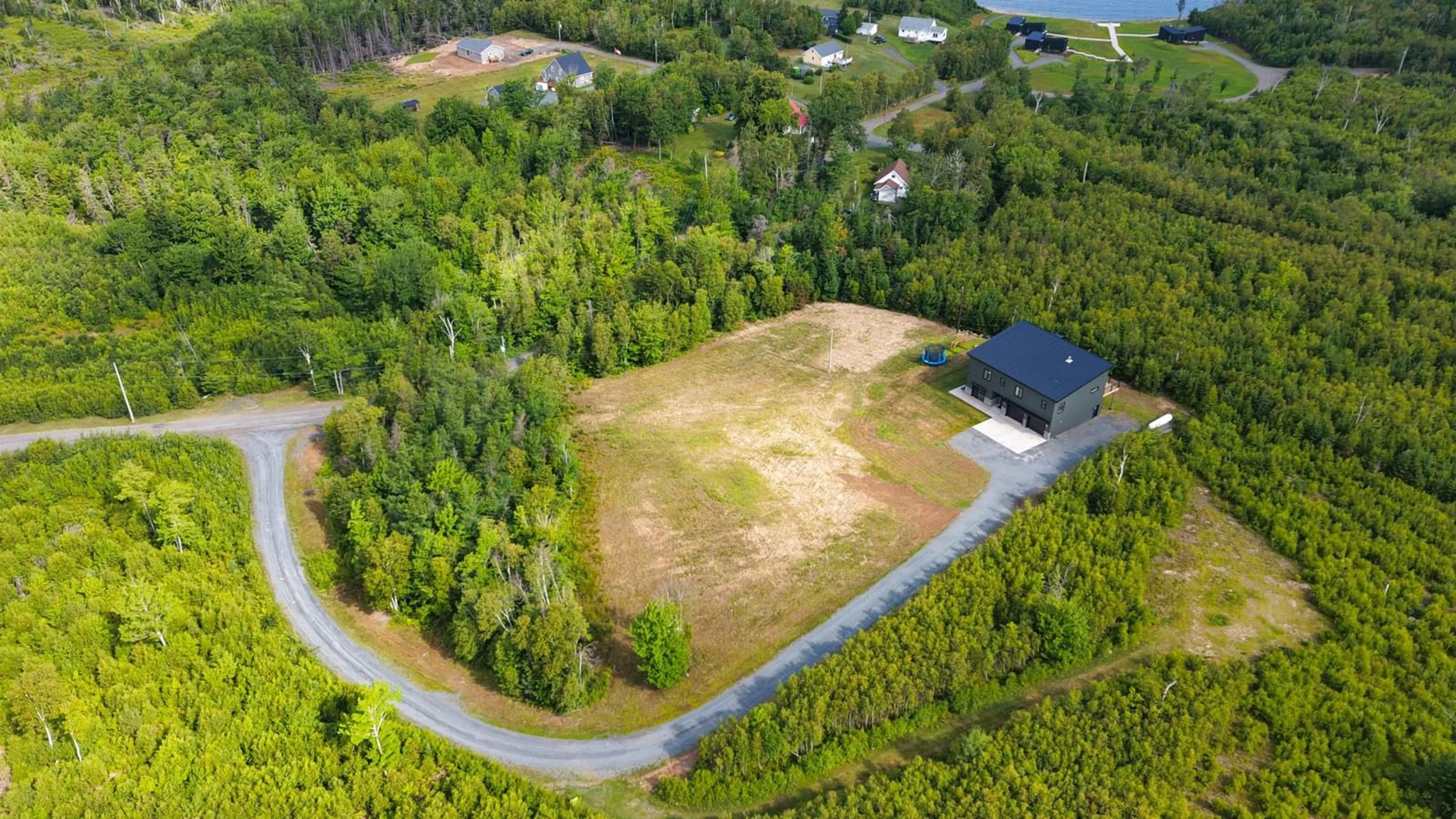 A pic from outside/outdoor area/front of a property/back of a property/a pic from drone, unknown for 114 Johnsons Lane, Chance Harbour Nova Scotia B0K 1X0