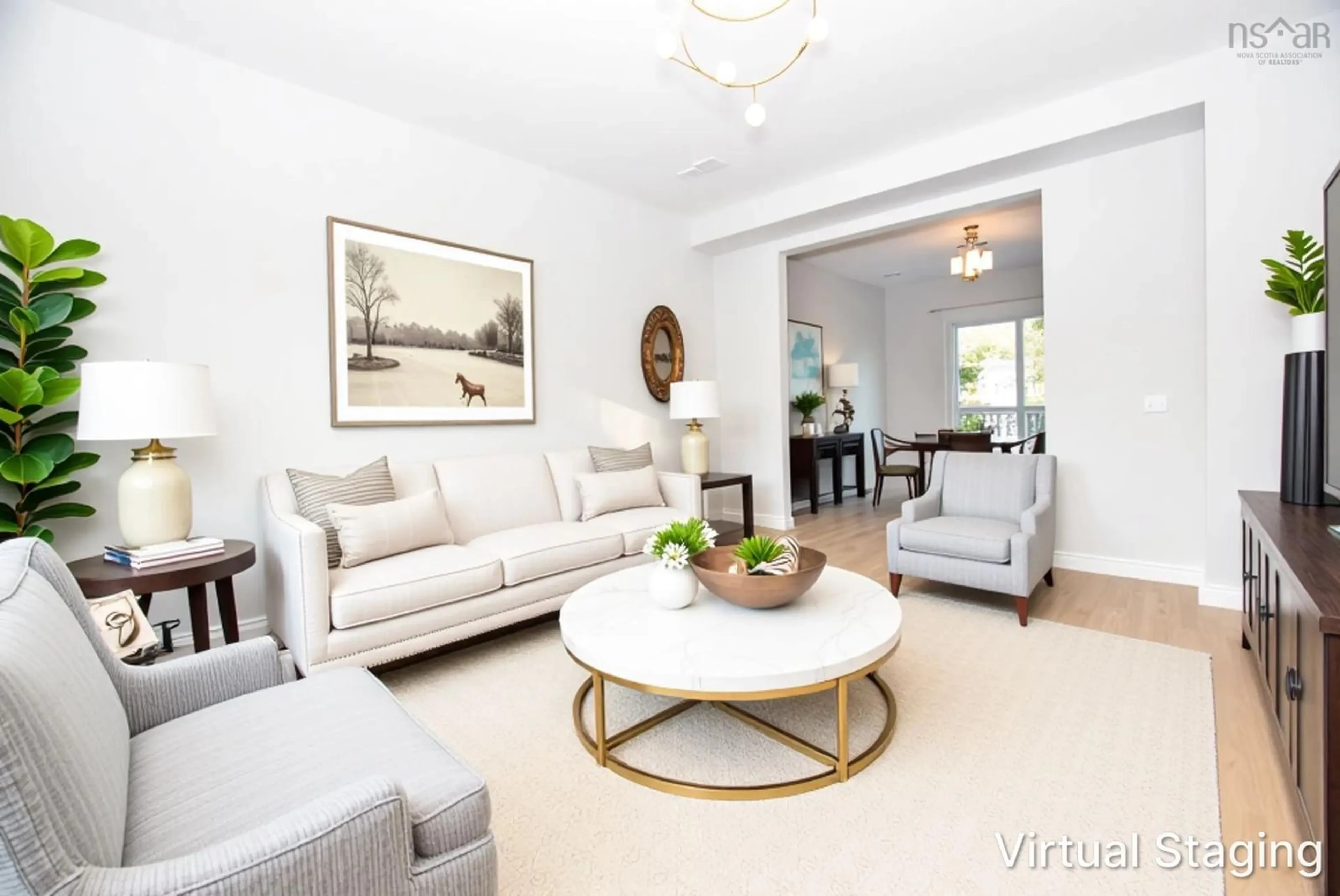 Living room with furniture, unknown for 33 Denneb Cres, Lower Sackville Nova Scotia B4E 1T8