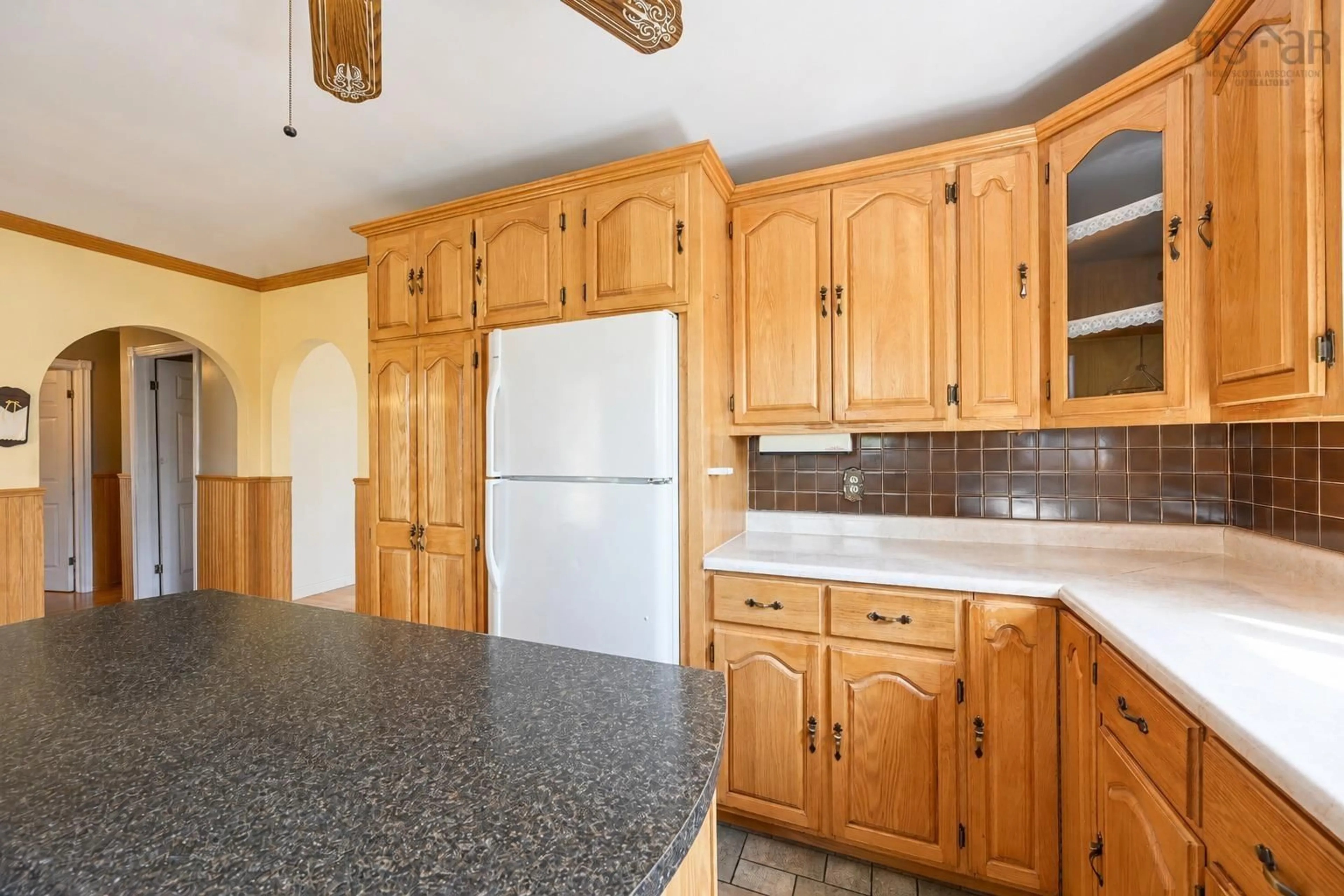 Standard kitchen, ceramic/tile floor for 26 Beechwood Drive, Glace Bay Nova Scotia B1A 5X2